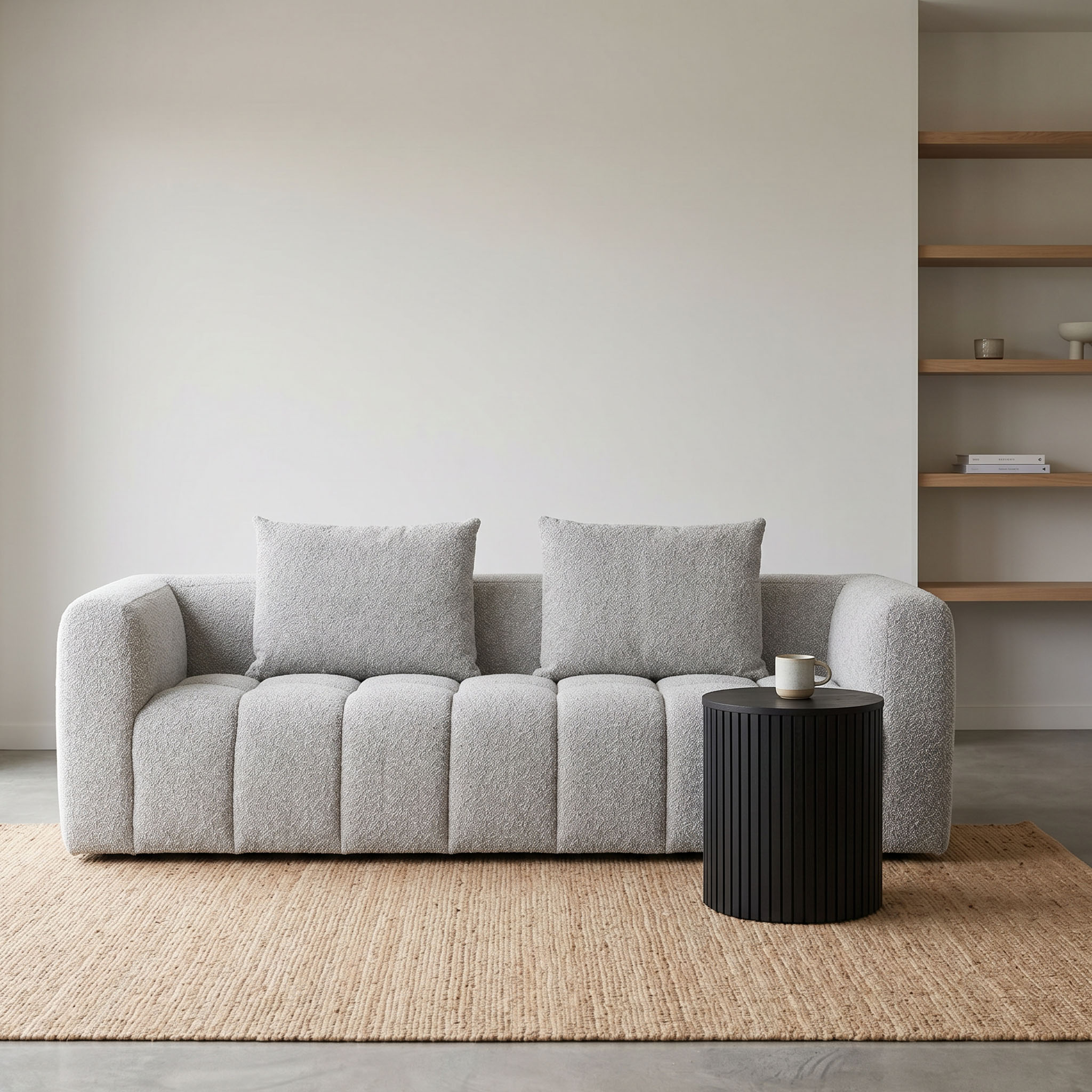 Ikon 3 Seater Sofa, Grey