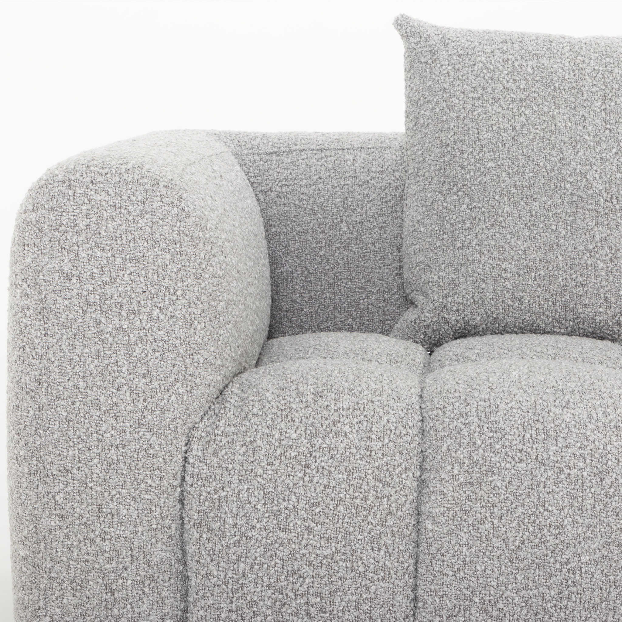 Ikon 3 Seater Sofa, Grey