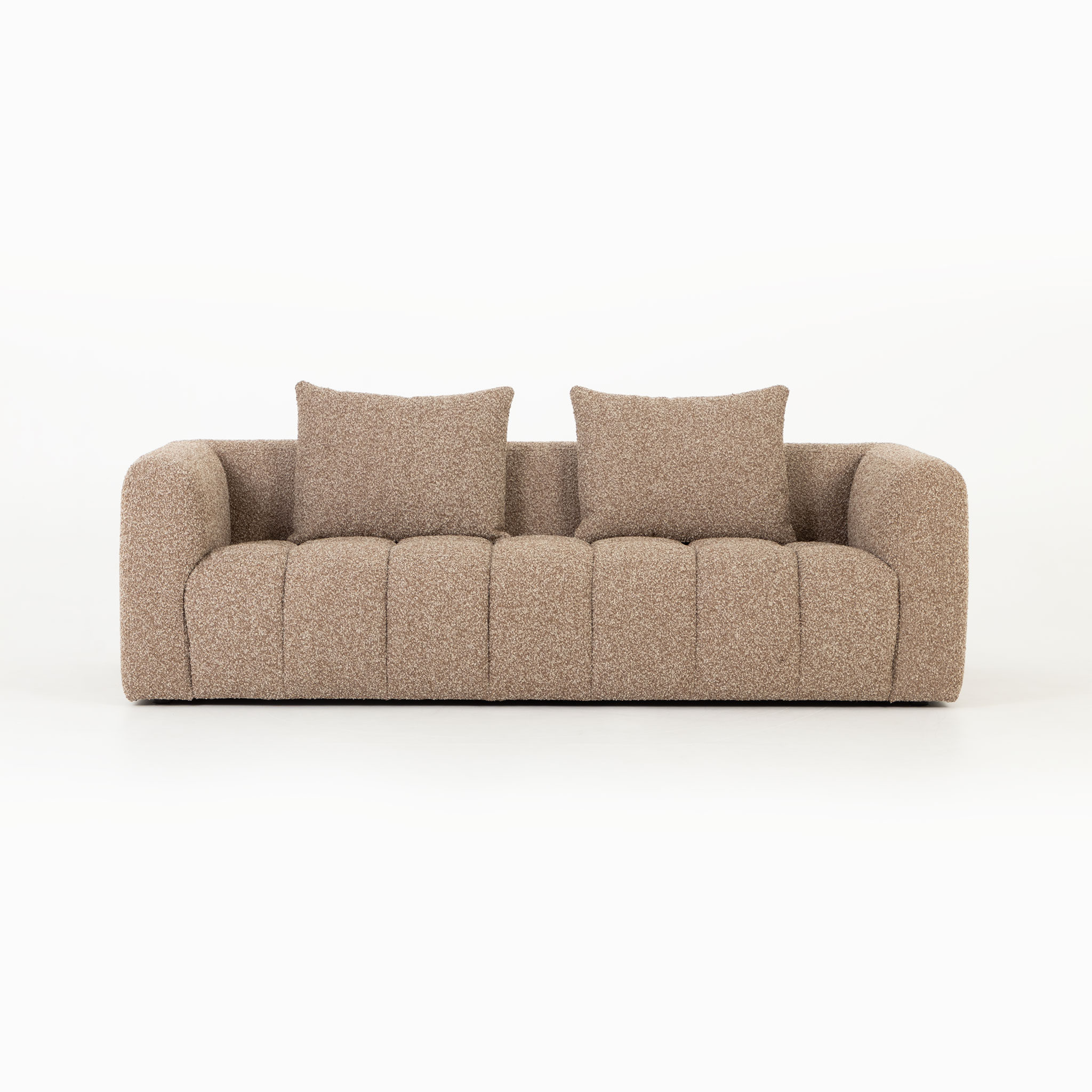 Ikon 3 Seater Sofa, Brown