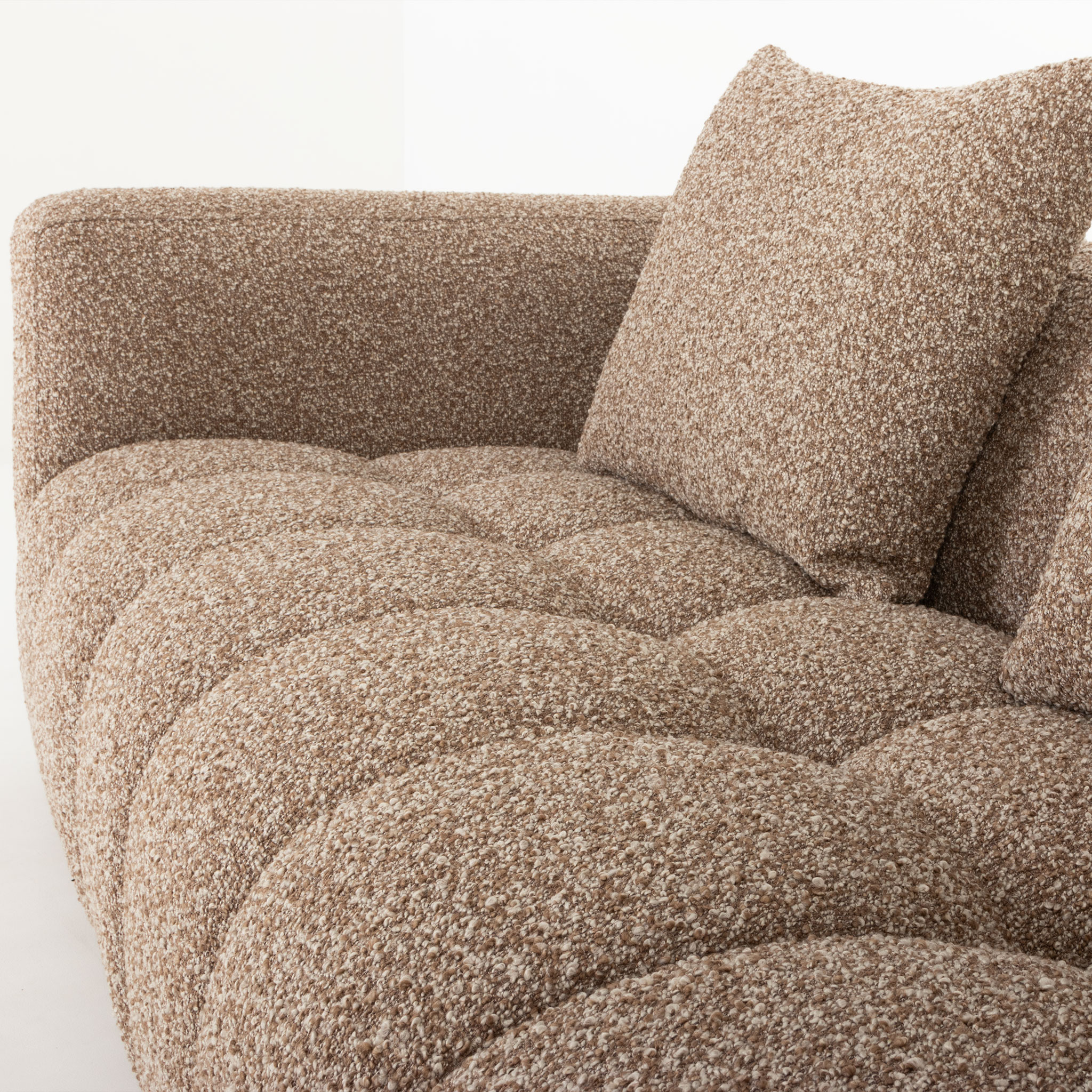 Ikon 3 Seater Sofa, Brown