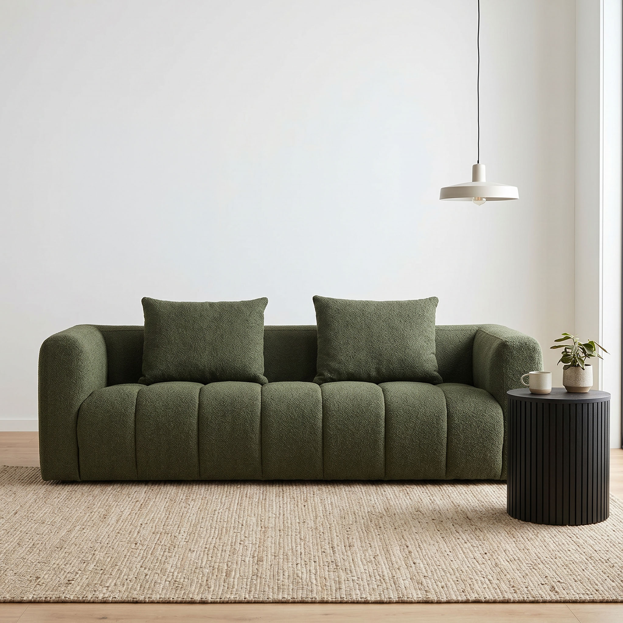 Ikon 3 Seater Sofa, Green