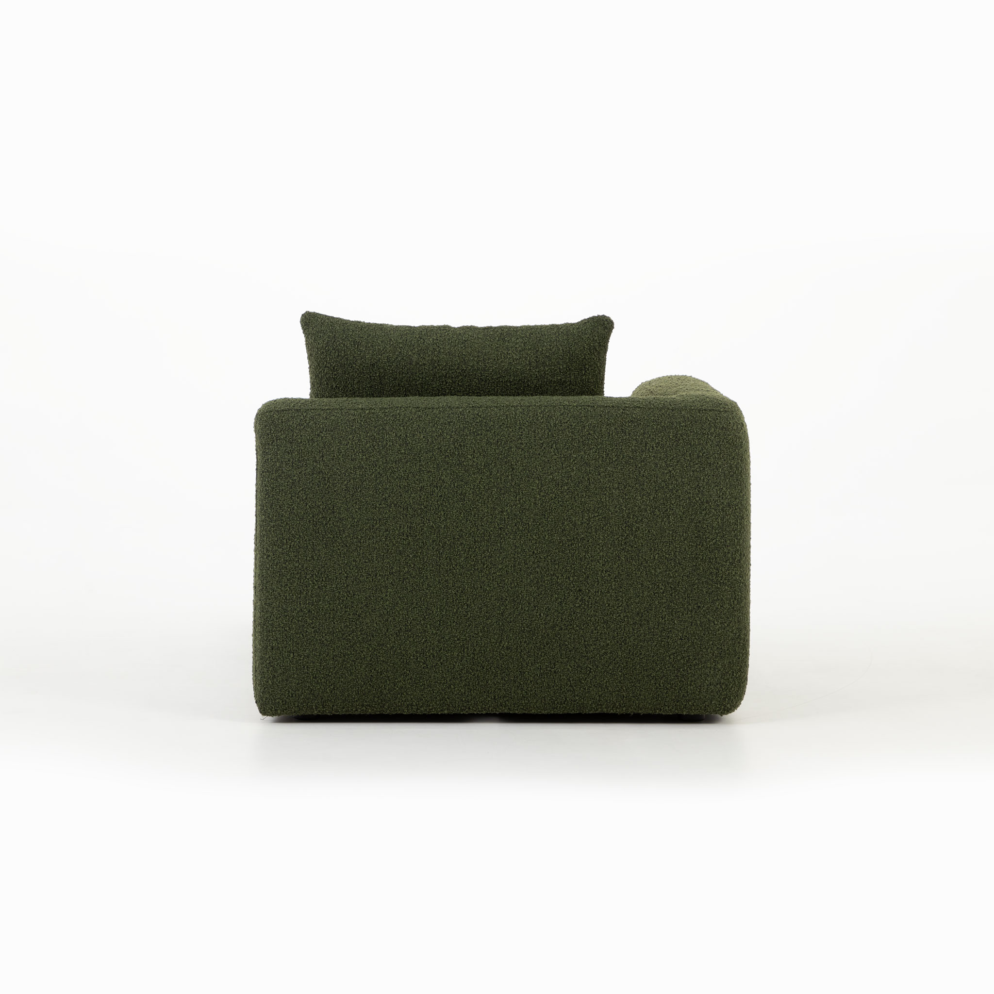 Ikon Modular Left Hand Facing Chaise, Green
