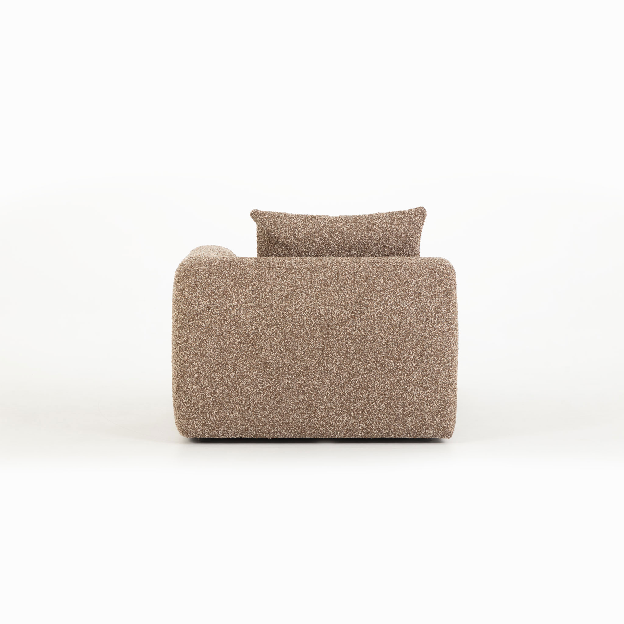 Ikon Modular Right Hand Facing Chaise, Brown