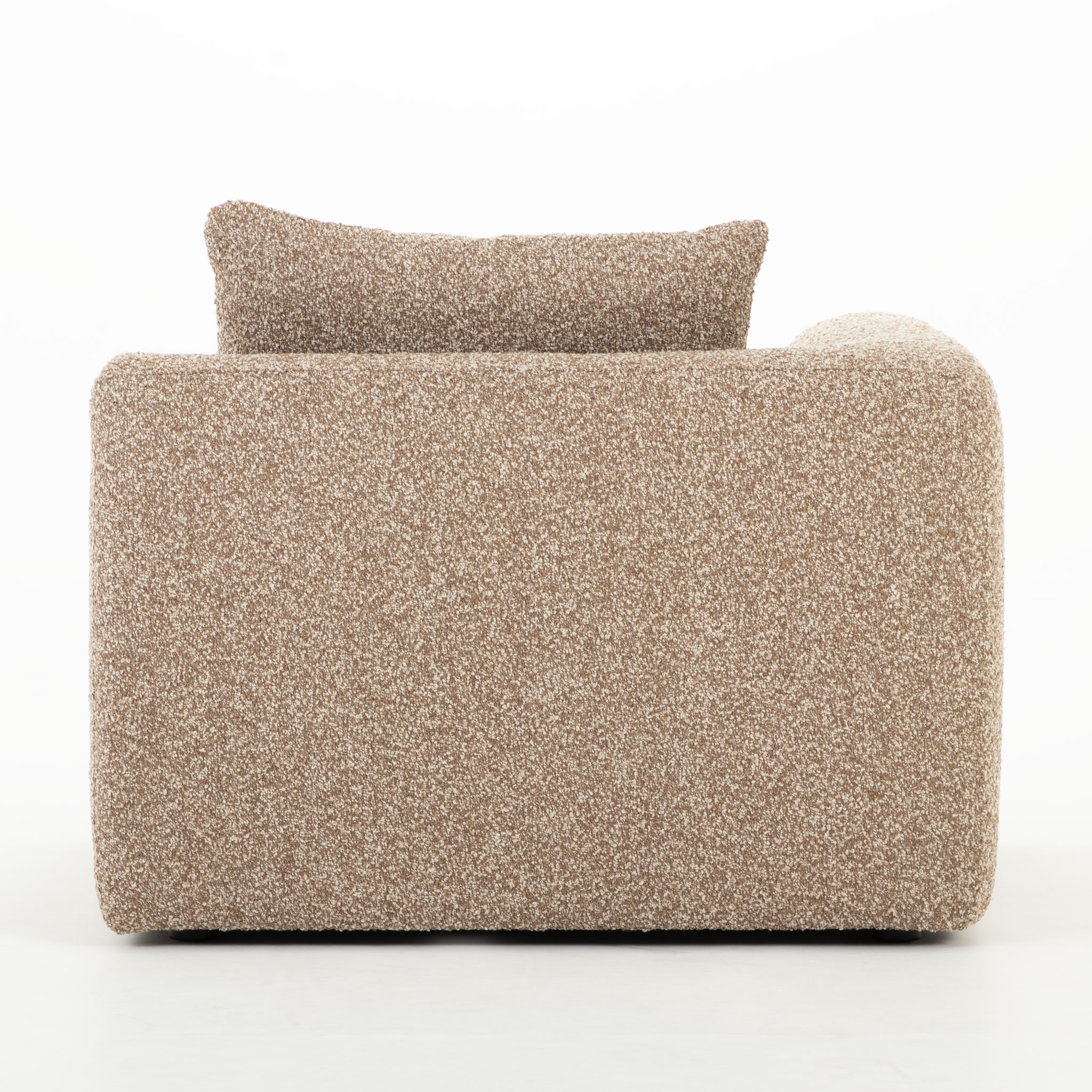 Ikon Modular 1.5 Seater Left Hand Facing Sofa, Brown