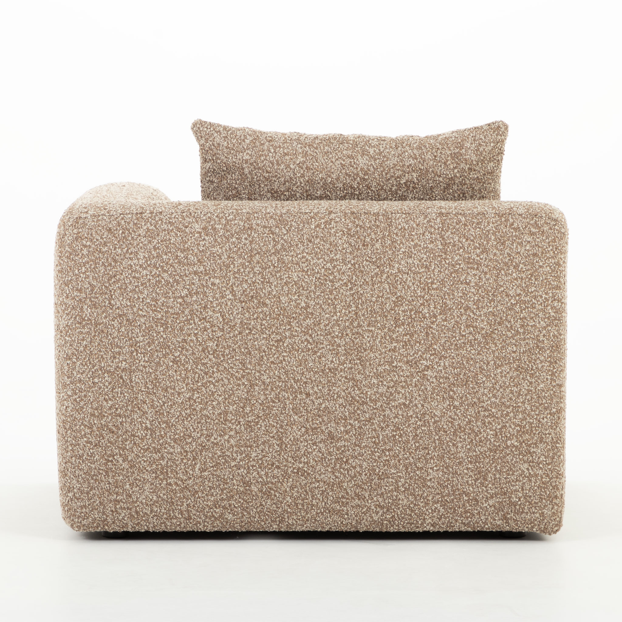 Ikon Modular 1.5 Seater Right Hand Facing Sofa, Brown