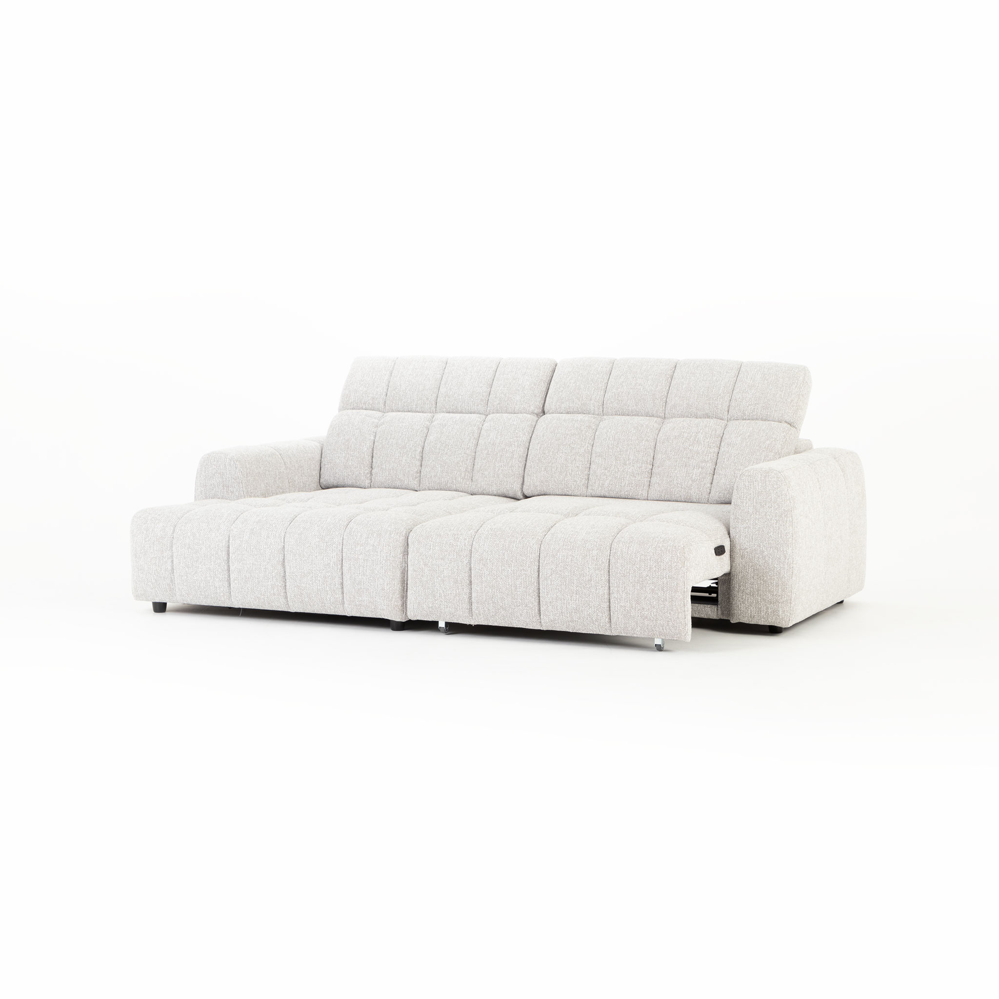 Verity Left Hand Facing Chaise Sofa, Grey