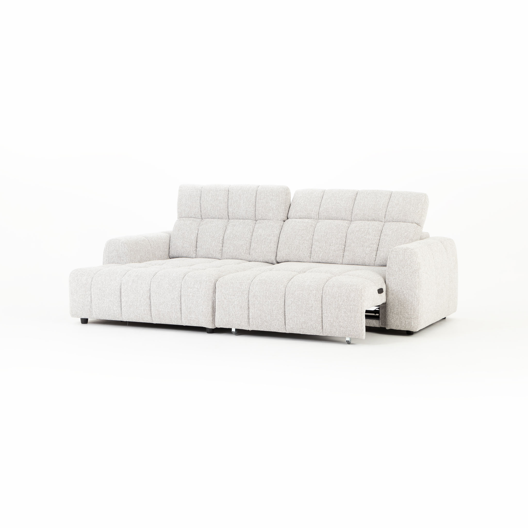 Verity Left Hand Facing Chaise Sofa, Grey