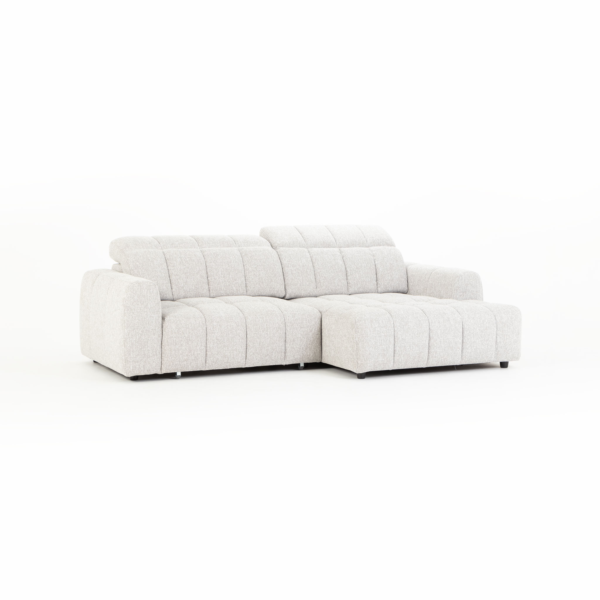 Verity Right Hand Facing Chaise Sofa, Grey