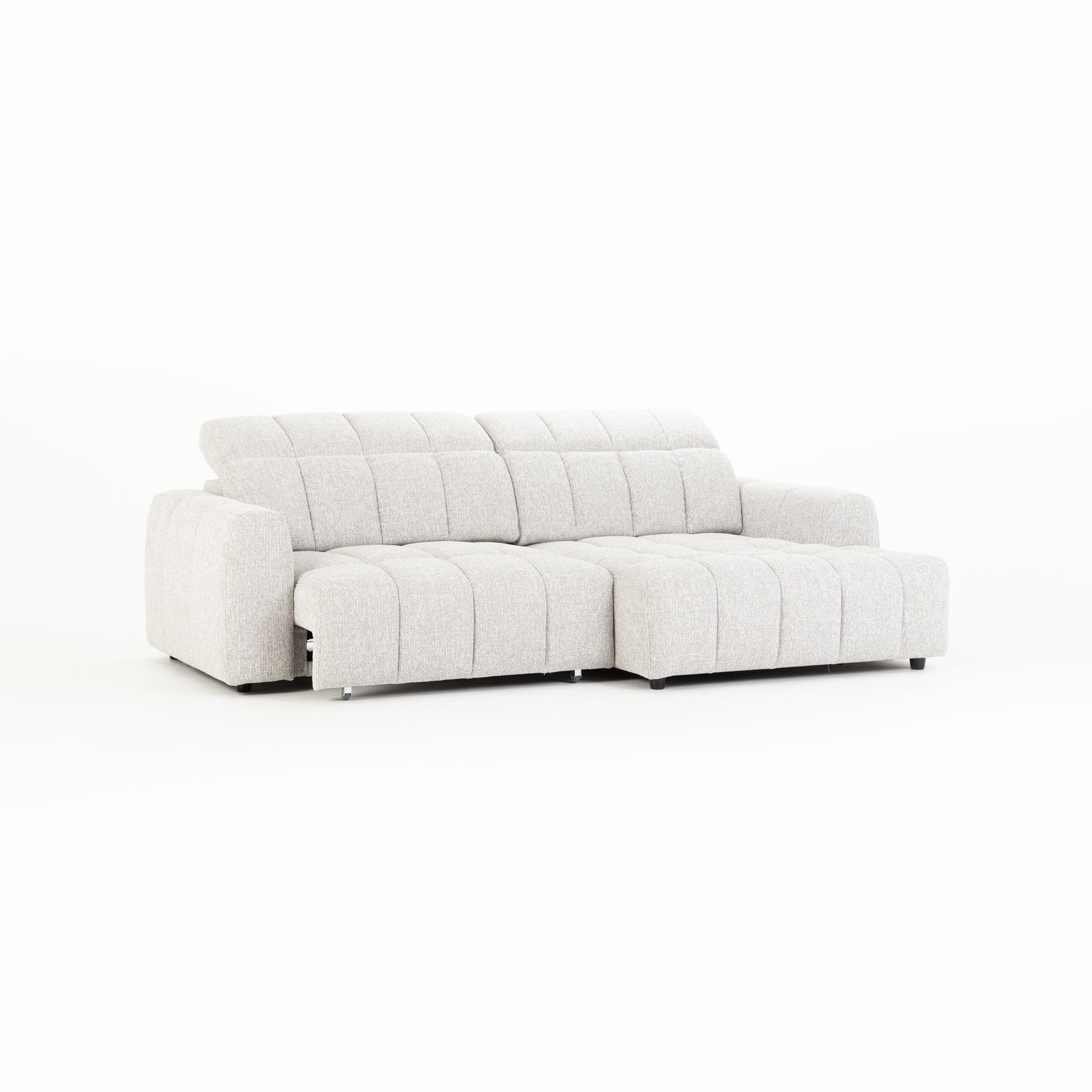 Verity Right Hand Facing Chaise Sofa, Grey