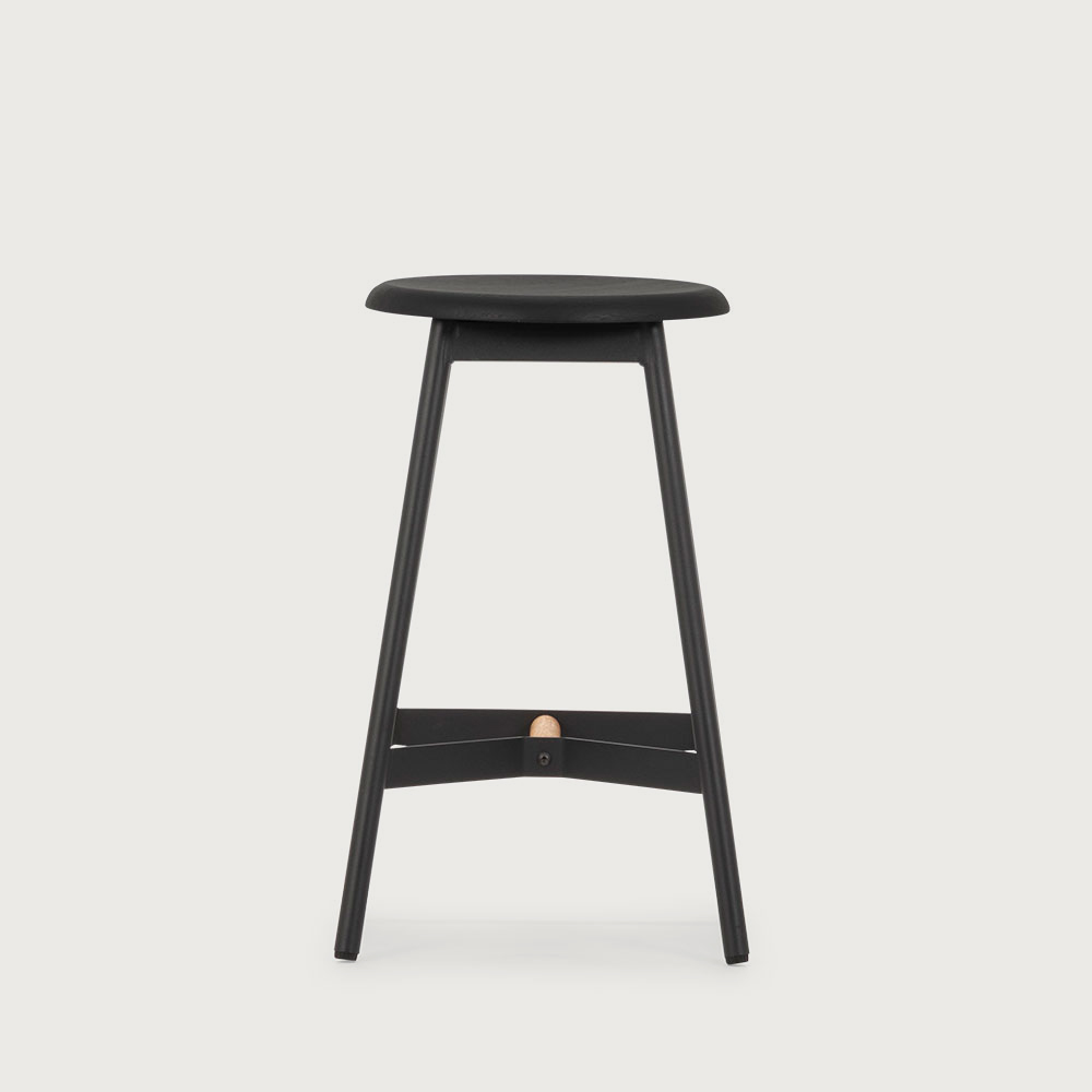 Target black deals bar stools