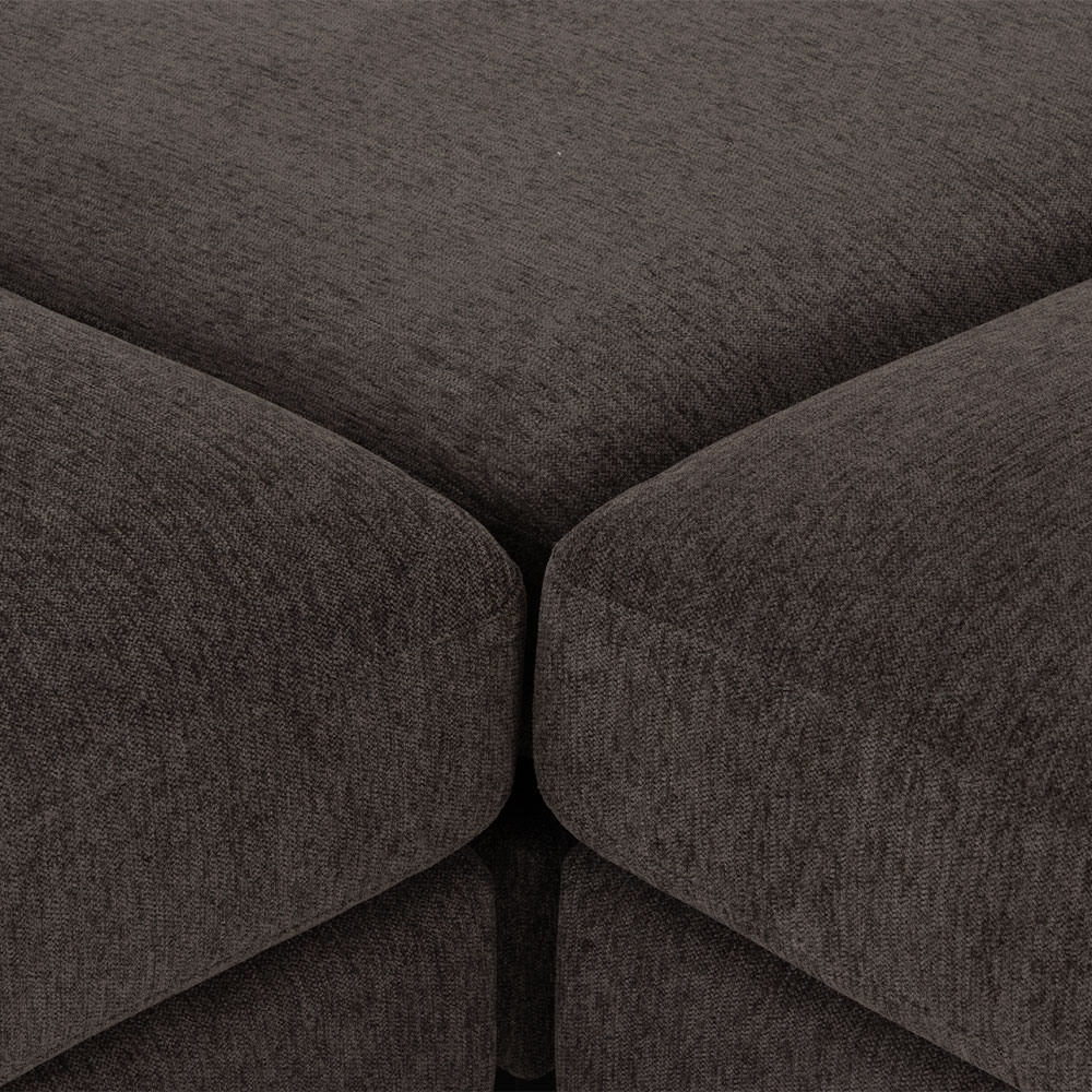 Grayson Modular 5 Seater Sofa, Charcoal