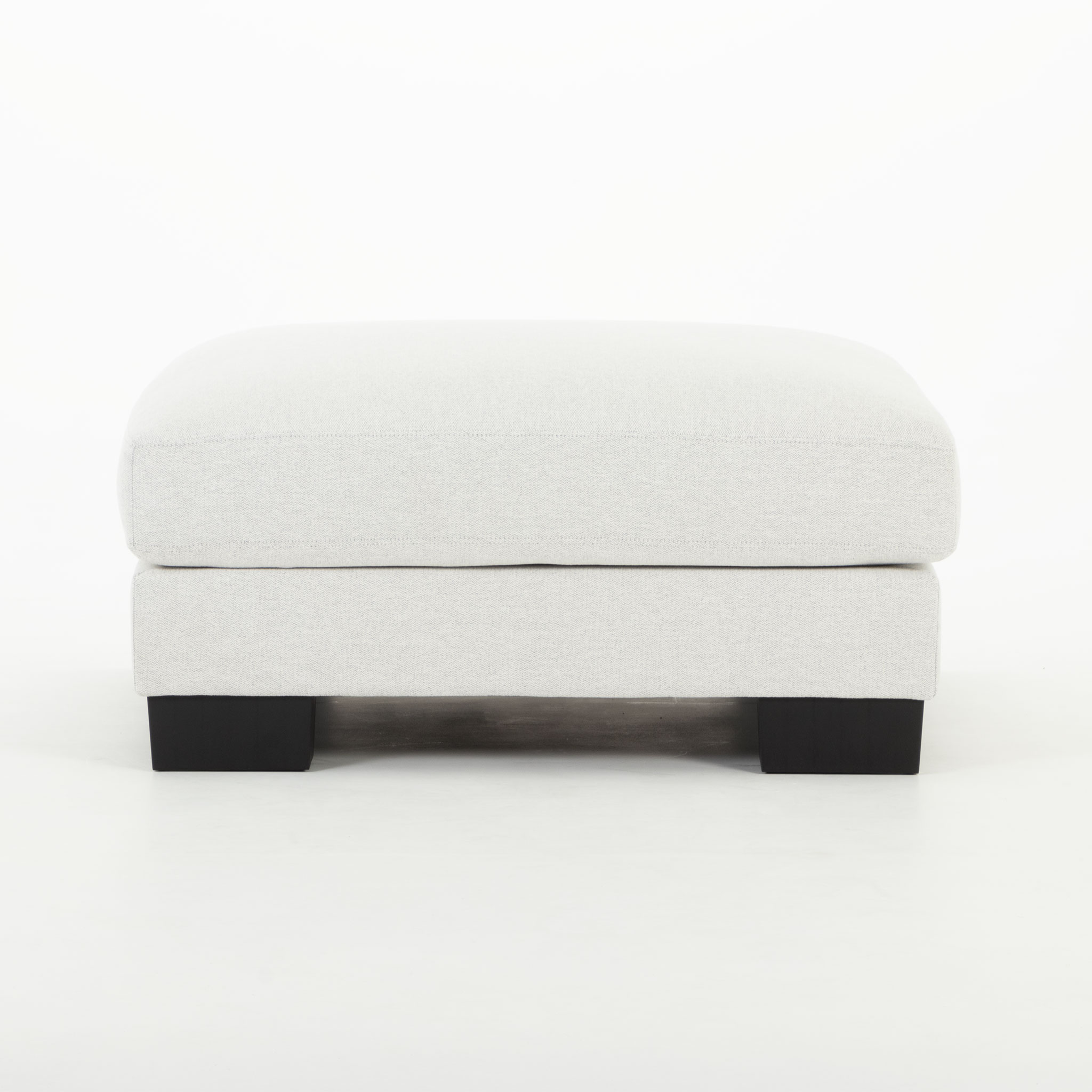 Grayson Modular Ottoman, Light Grey