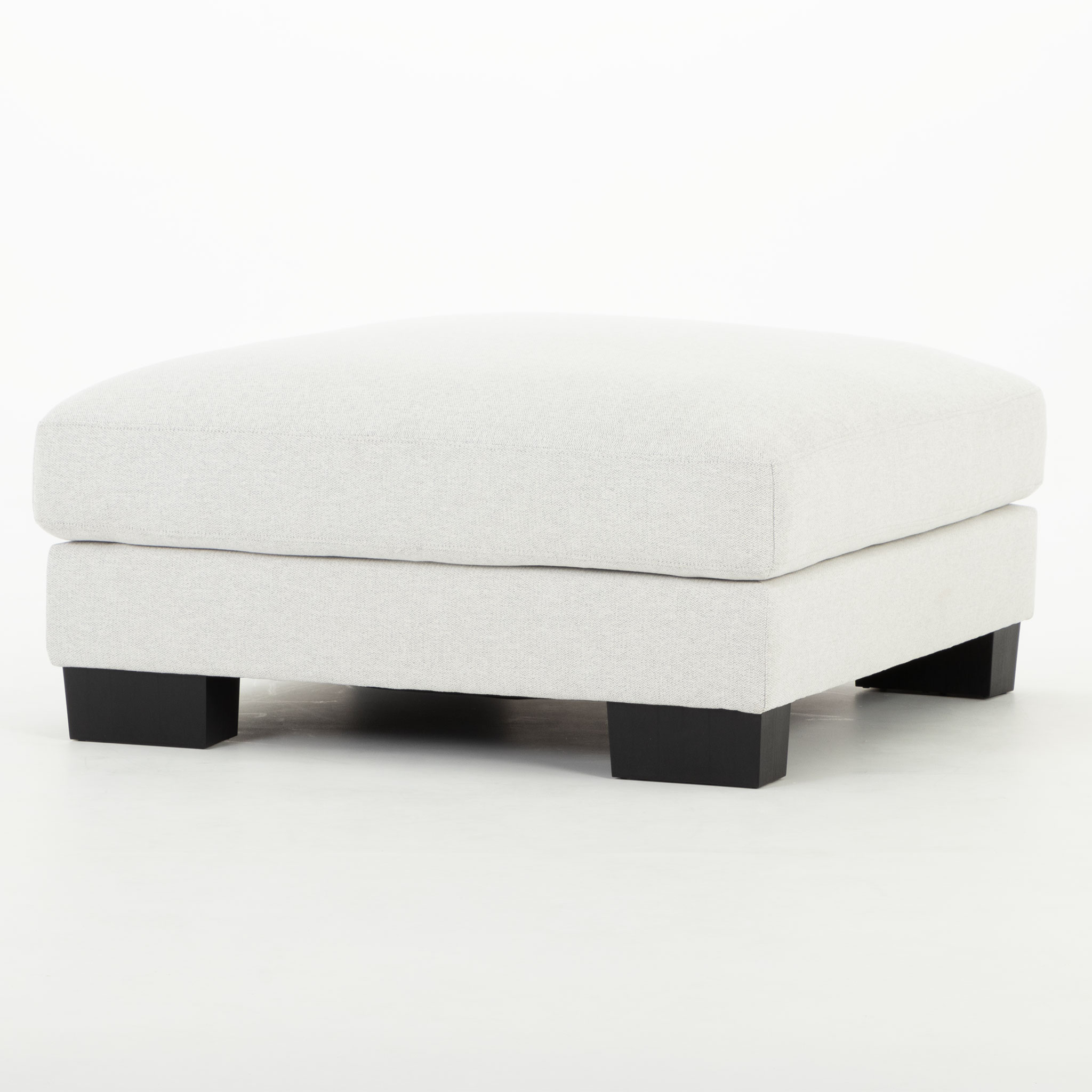 Grayson Modular Ottoman, Light Grey