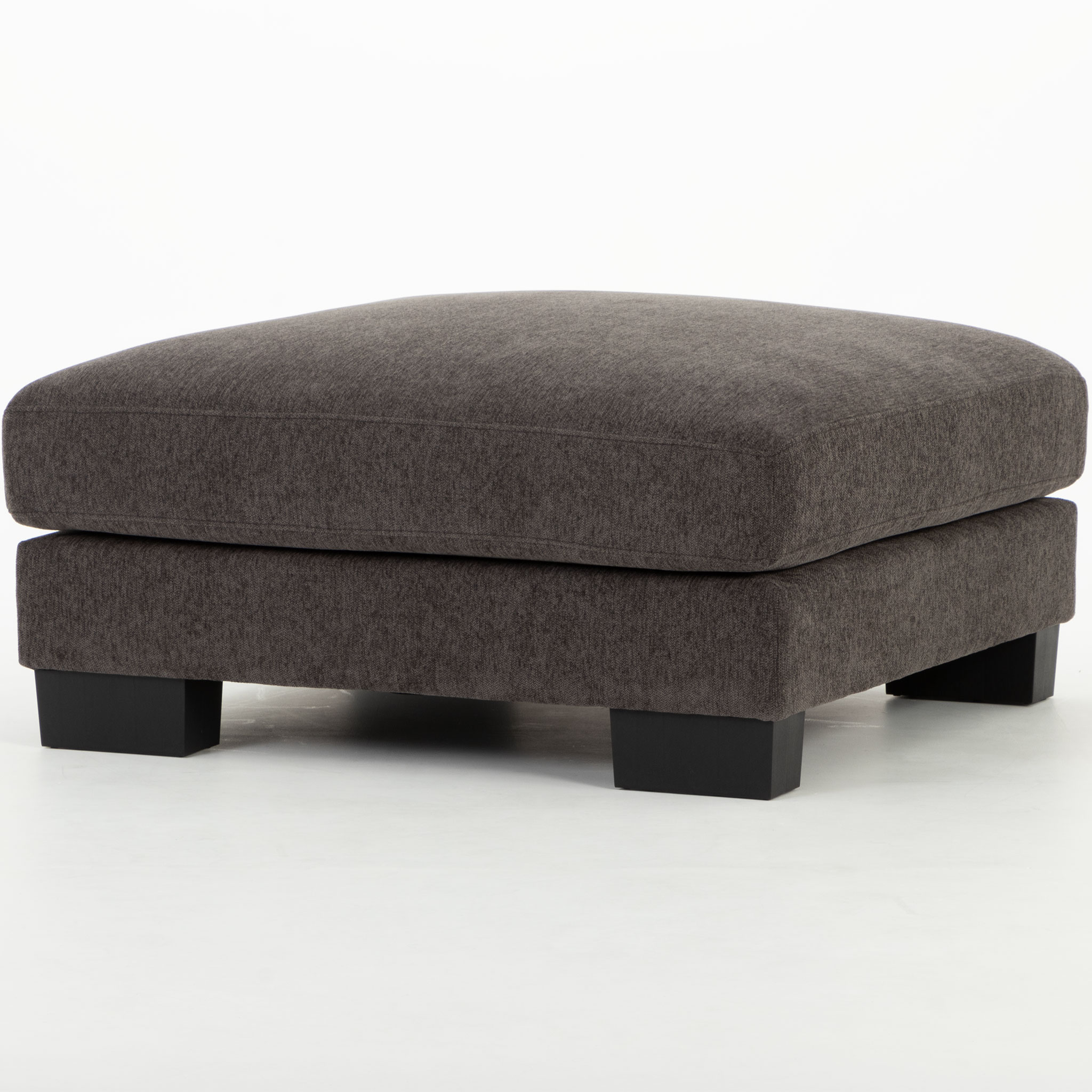 Grayson Modular Ottoman, Charcoal