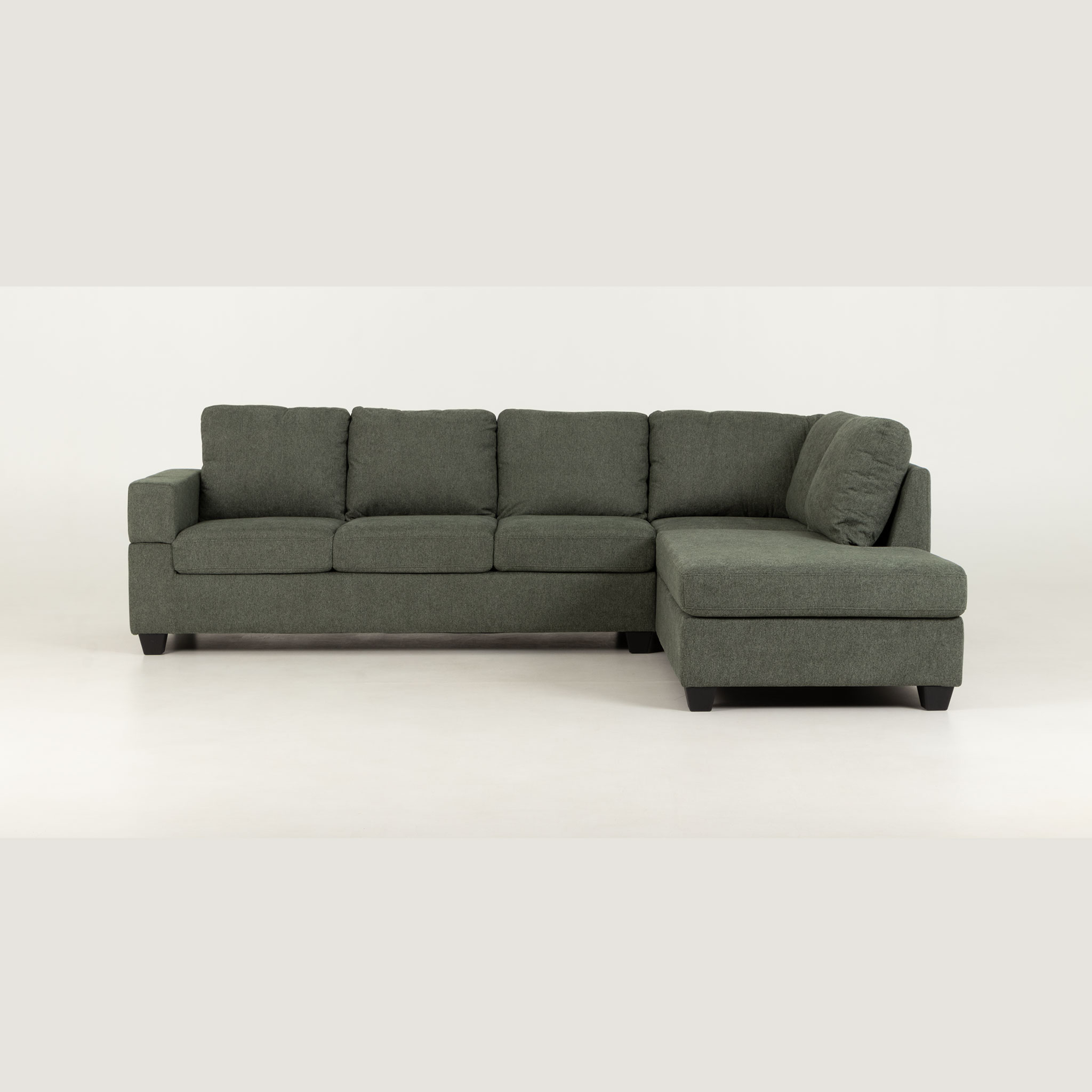 Chester Chaise Sofa, Green