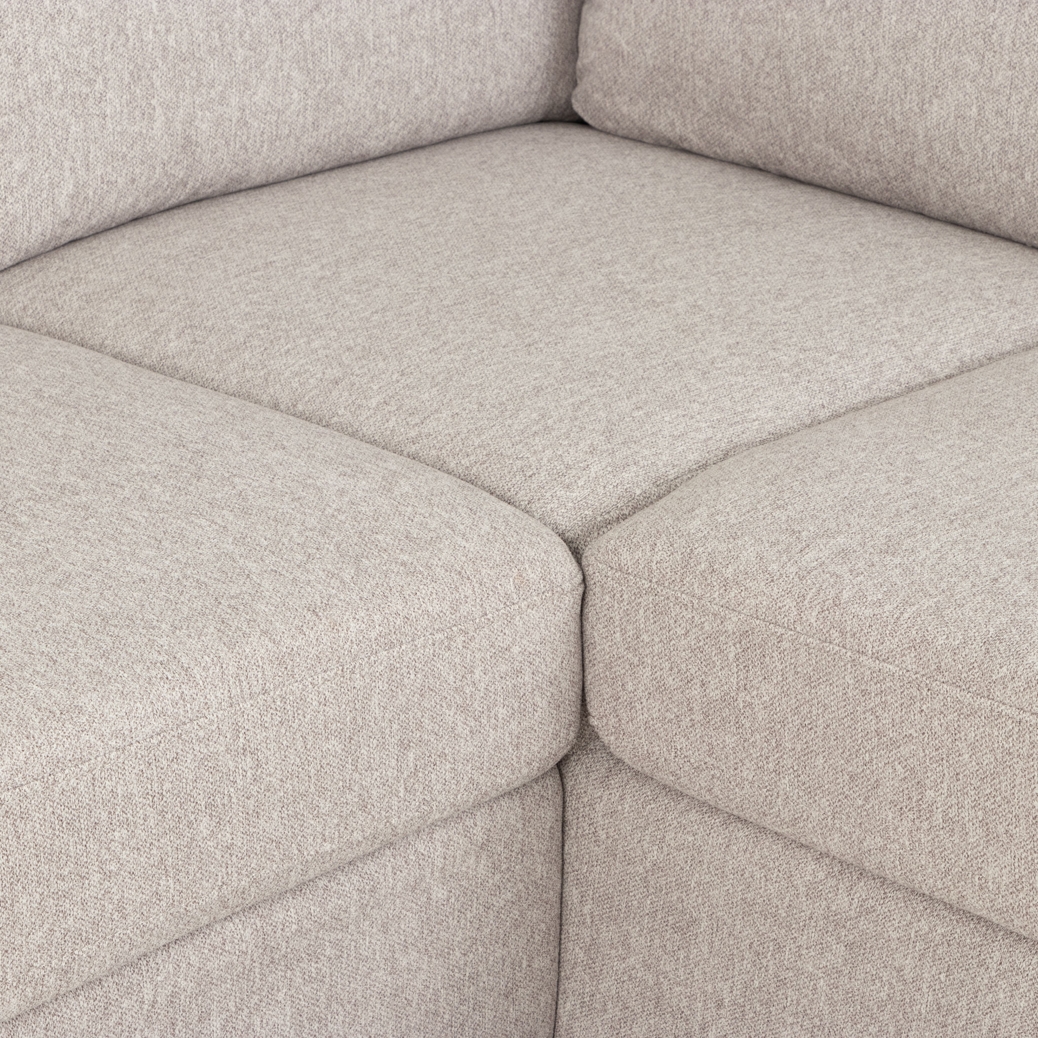 Chester Chaise Sofa, Light Grey