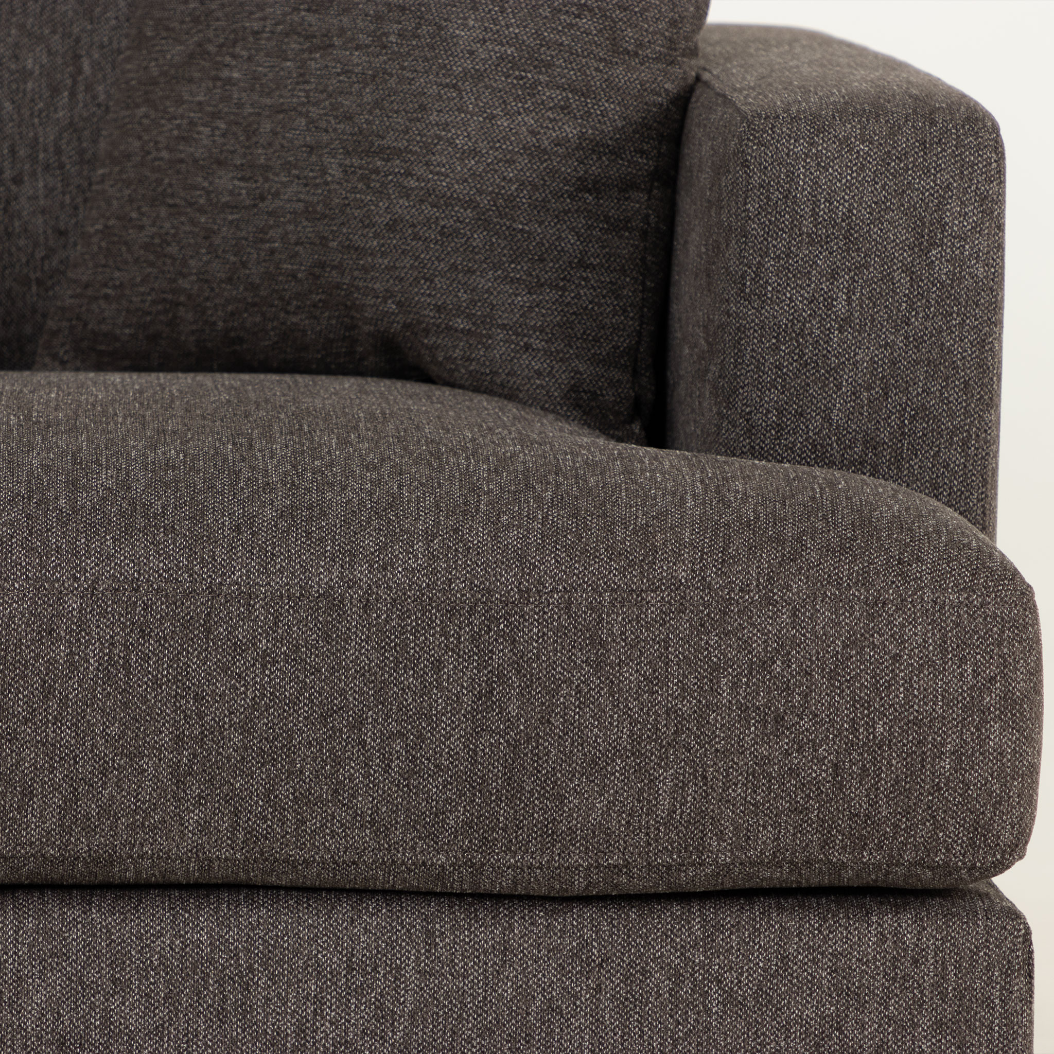 Milana 2 Seater Sofa, Charcoal