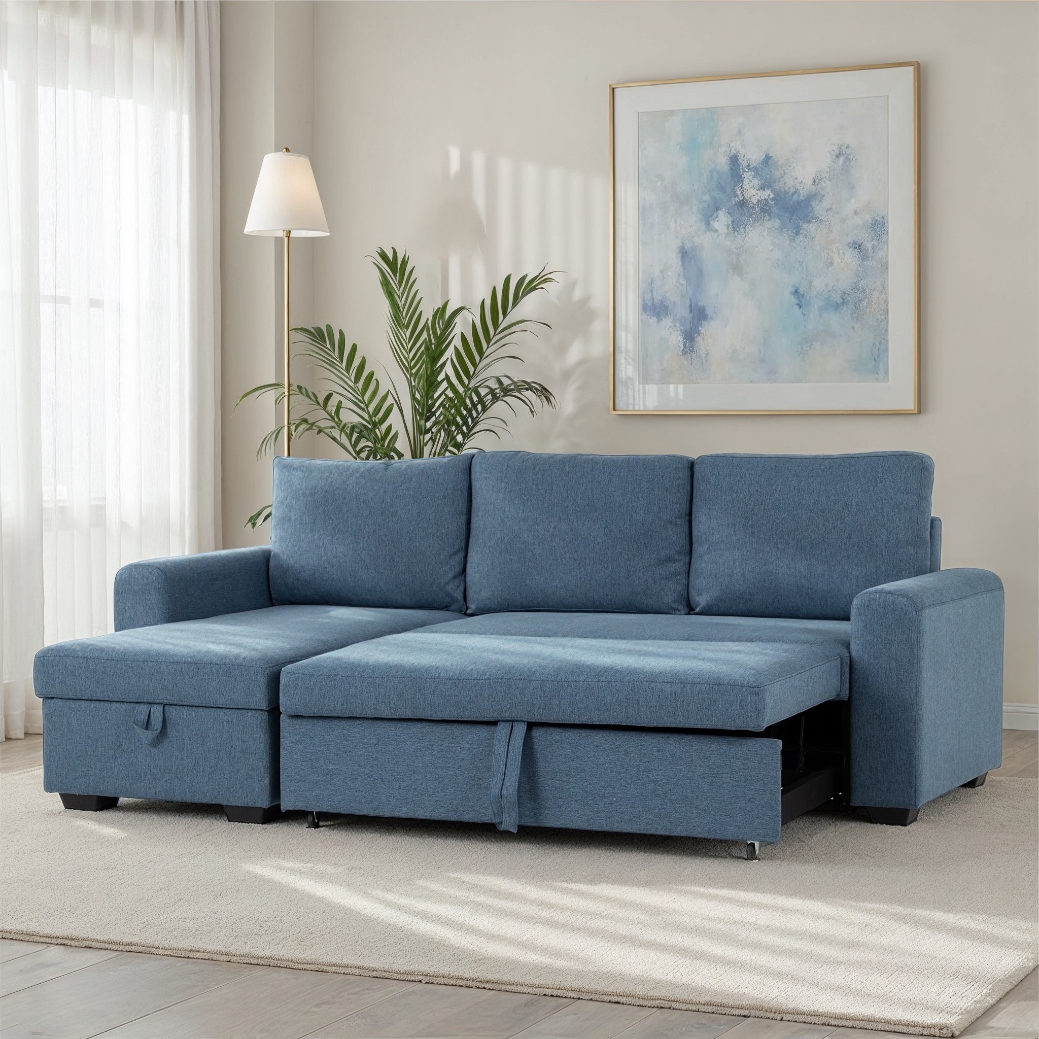 Taylor Sofabed, Blue