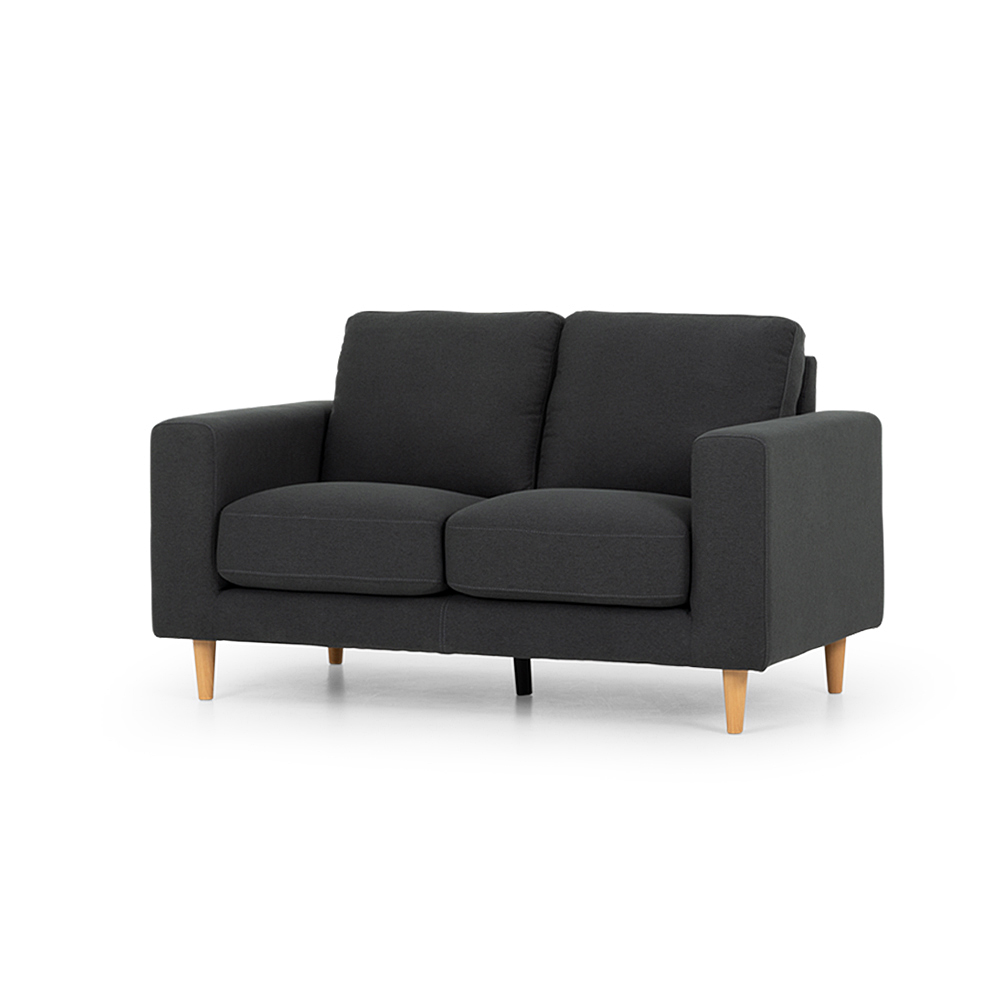 Marley 2 Seater Sofa, Dark Grey