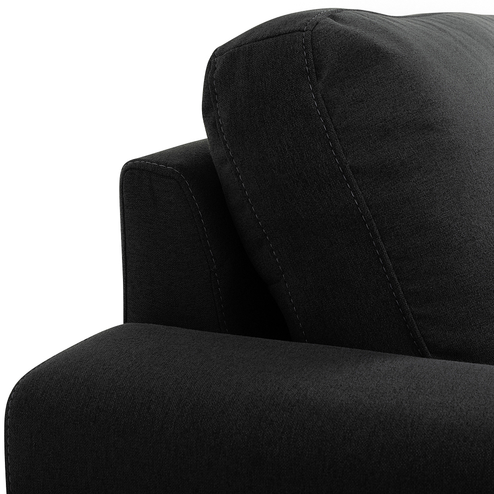 Marley 2 Seater Sofa, Dark Grey