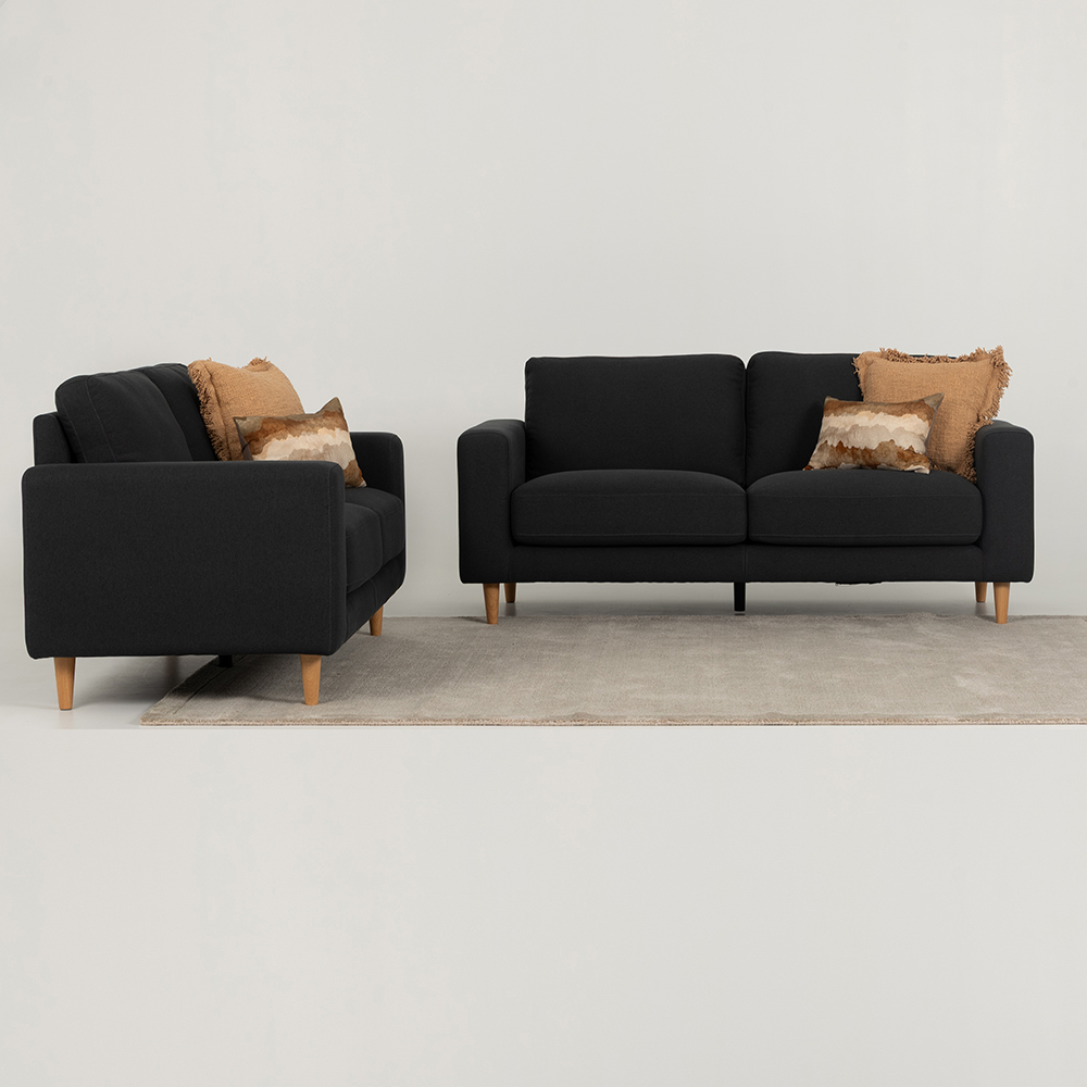Marley 2 Seater Sofa, Dark Grey