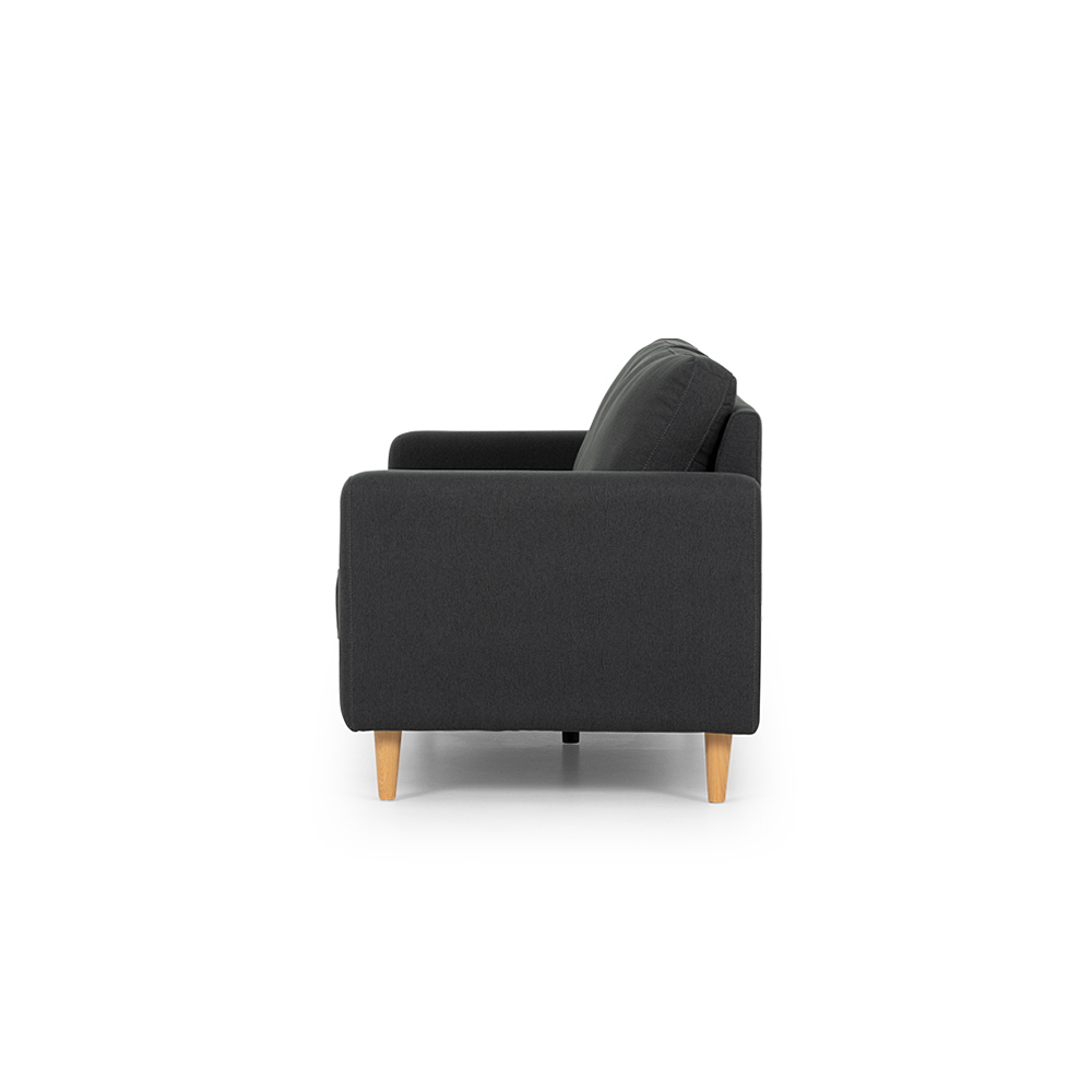 Marley 3 Seater Sofa, Dark Grey
