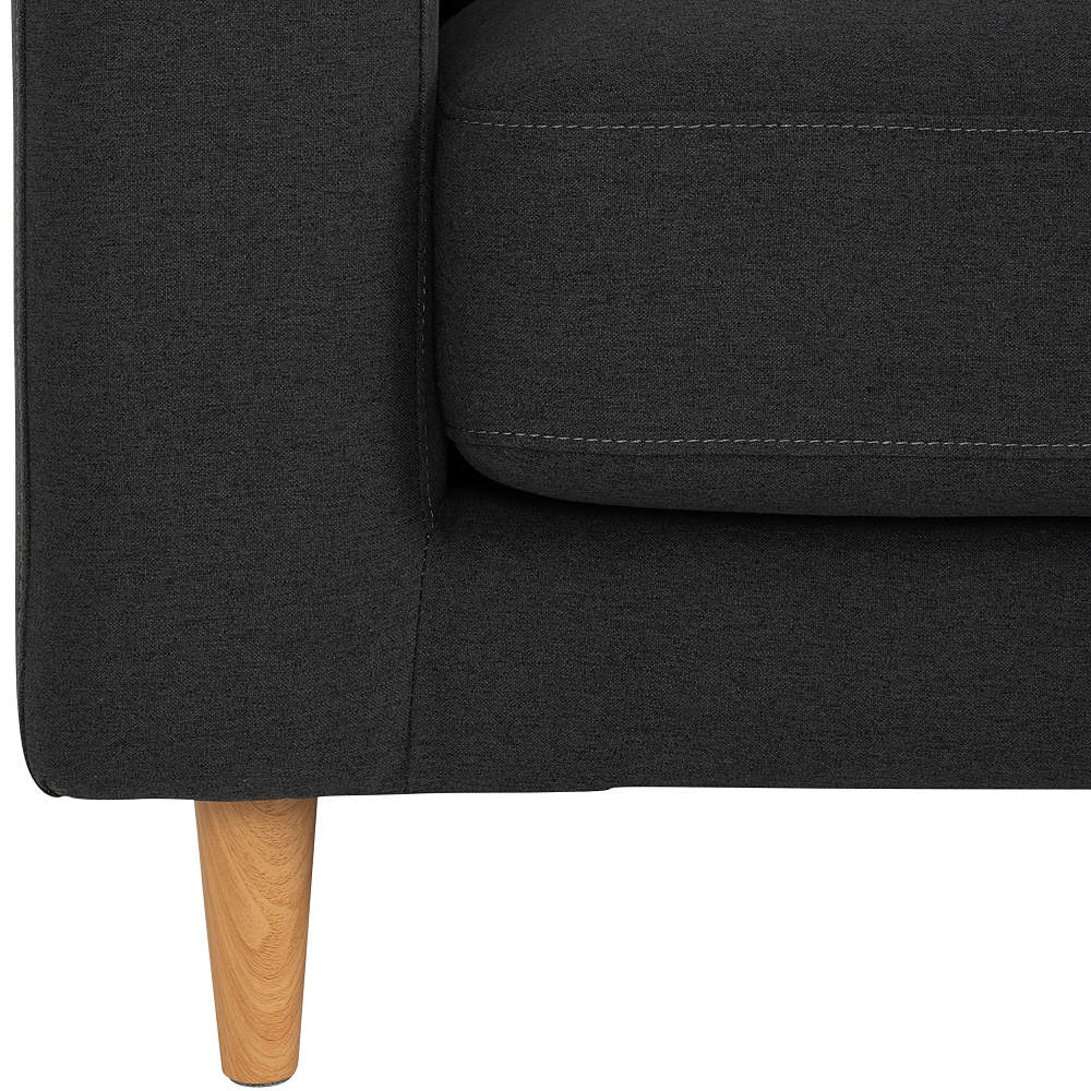 Marley 3 Seater Sofa, Dark Grey