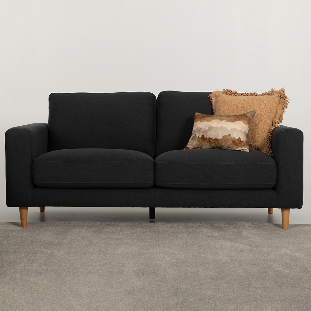 Marley 3 Seater Sofa, Dark Grey