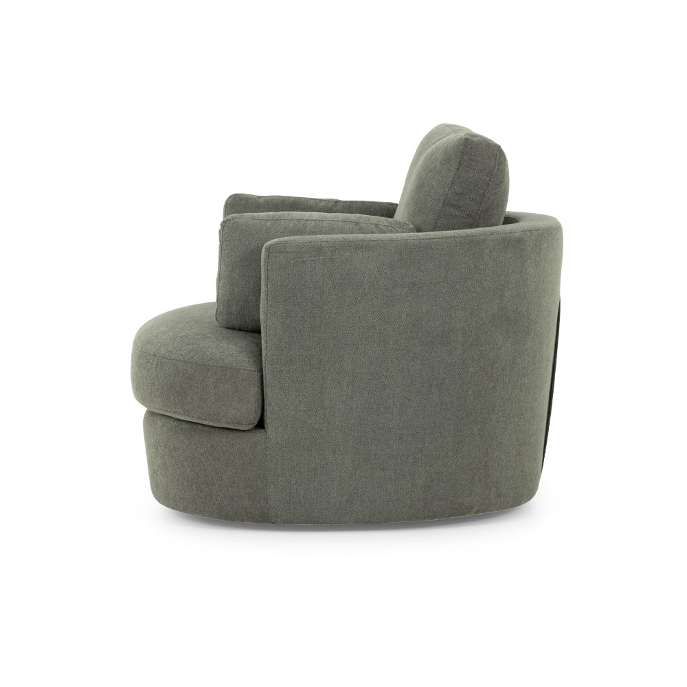 Grayson Swivel Chair, Green
