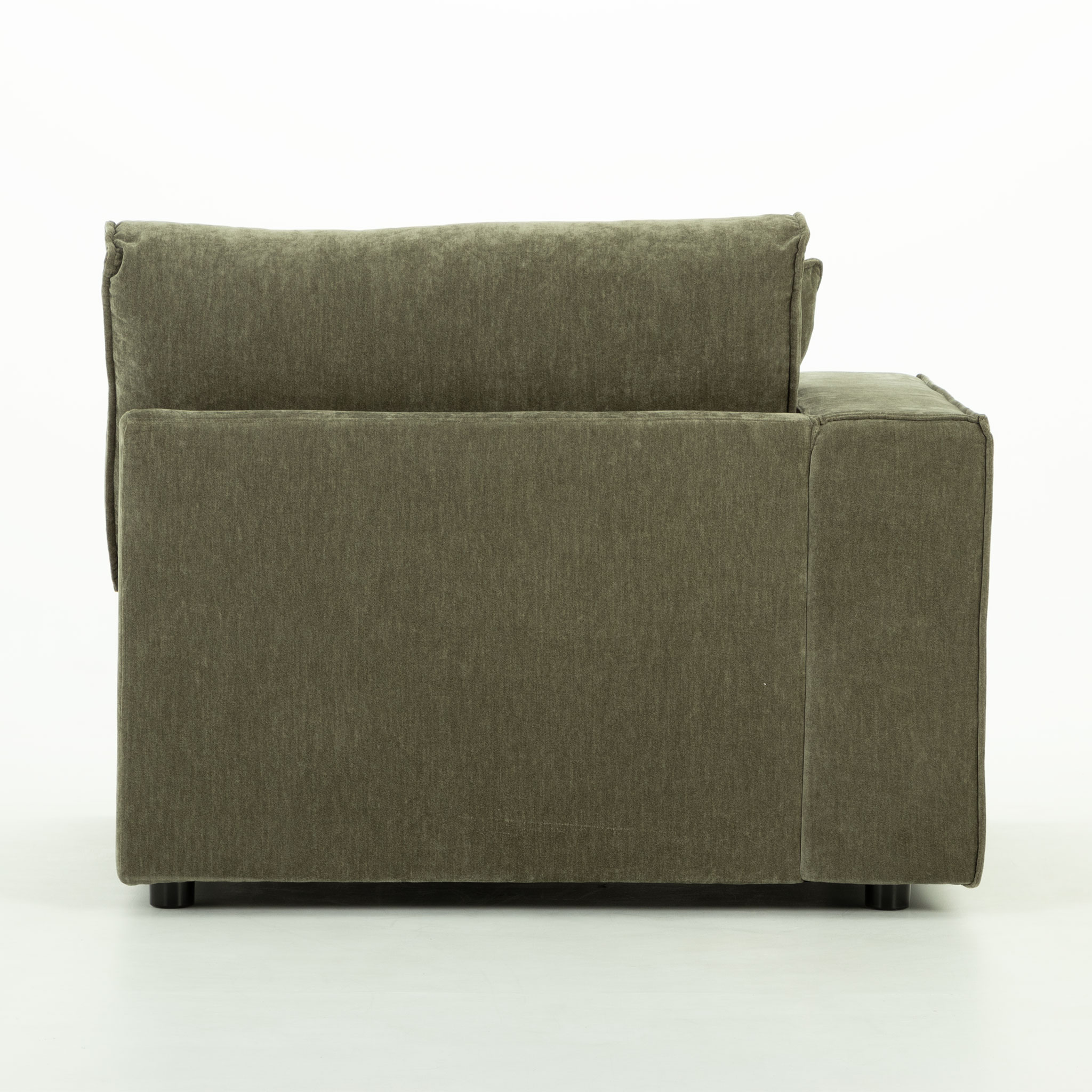 Kinsley Modular 1.5 Seater Left Hand Facing Sofa, Green