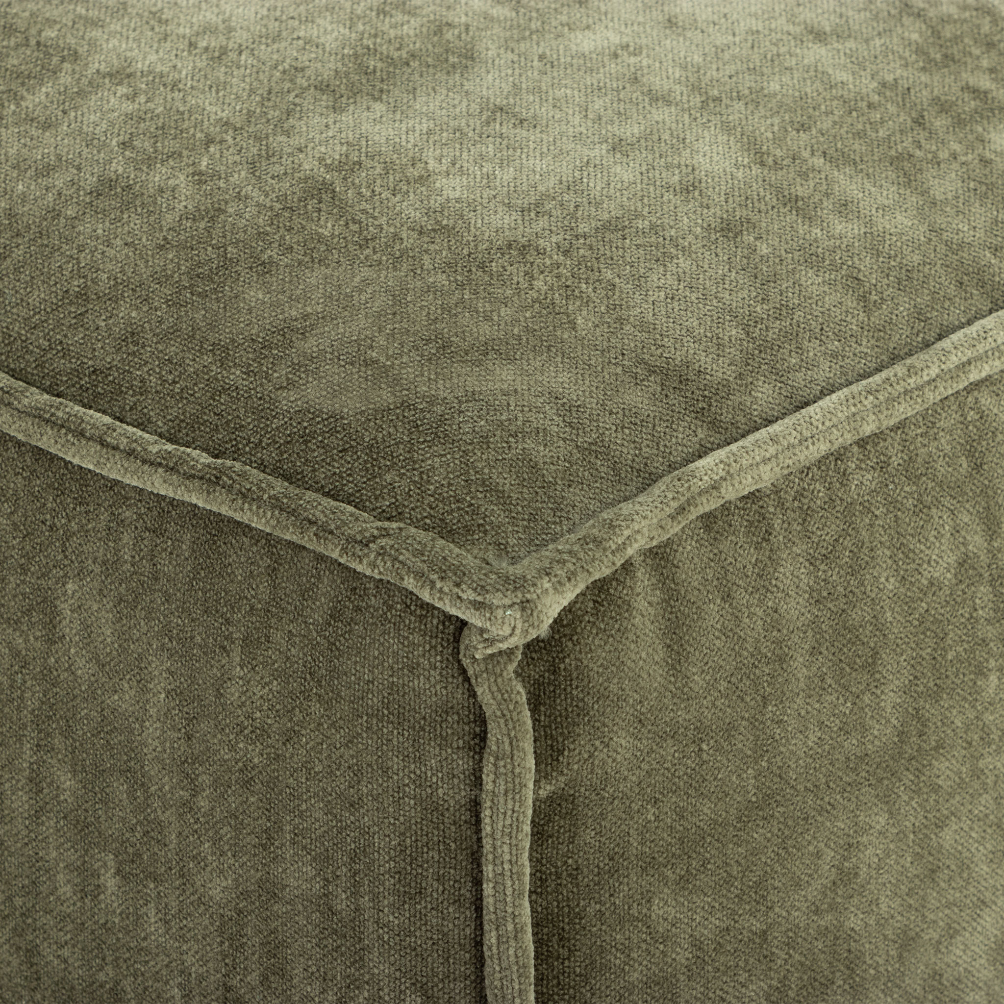 Kinsley Modular Ottoman, Green