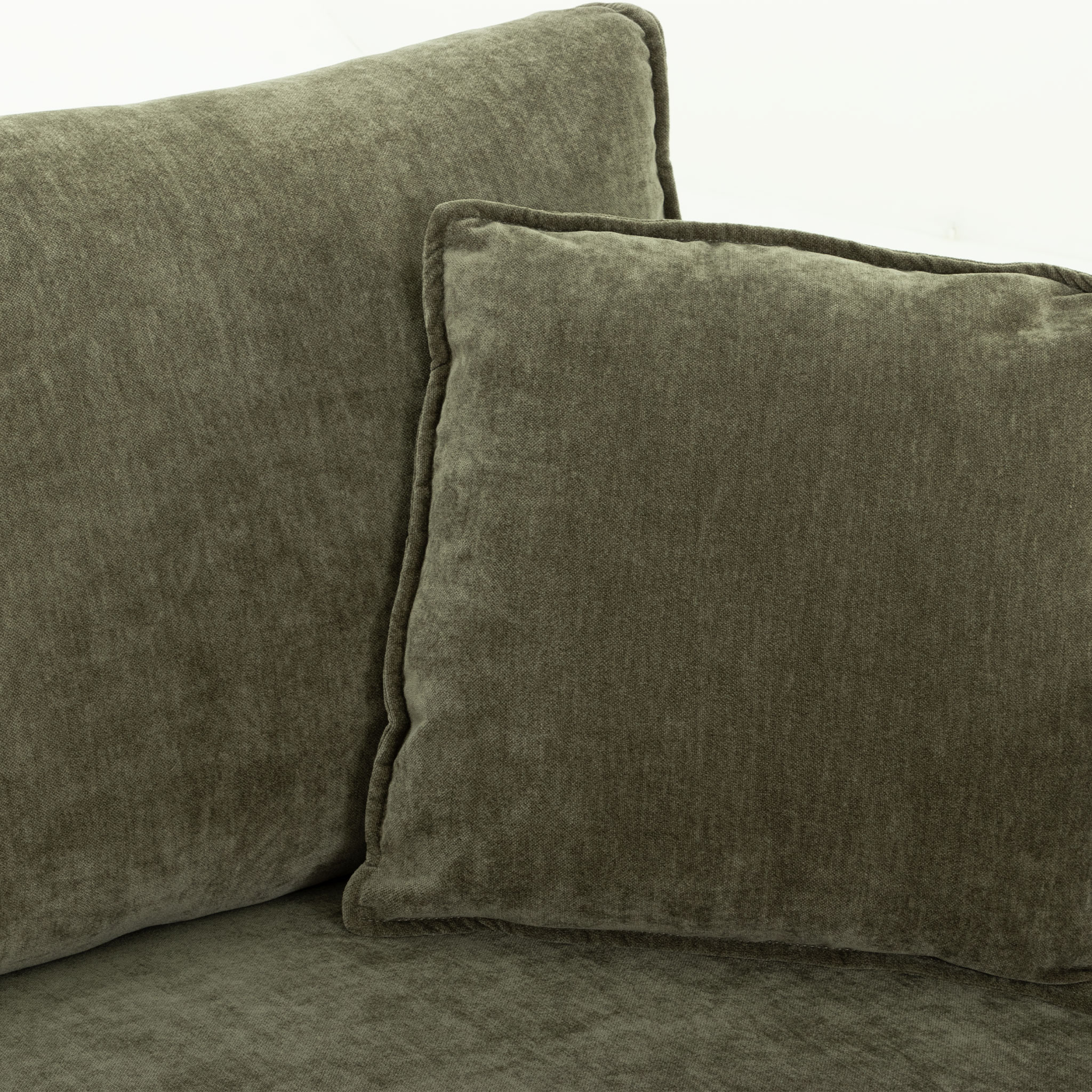 Kinsley Modular 1.5 Seater Right Hand Facing Sofa, Green