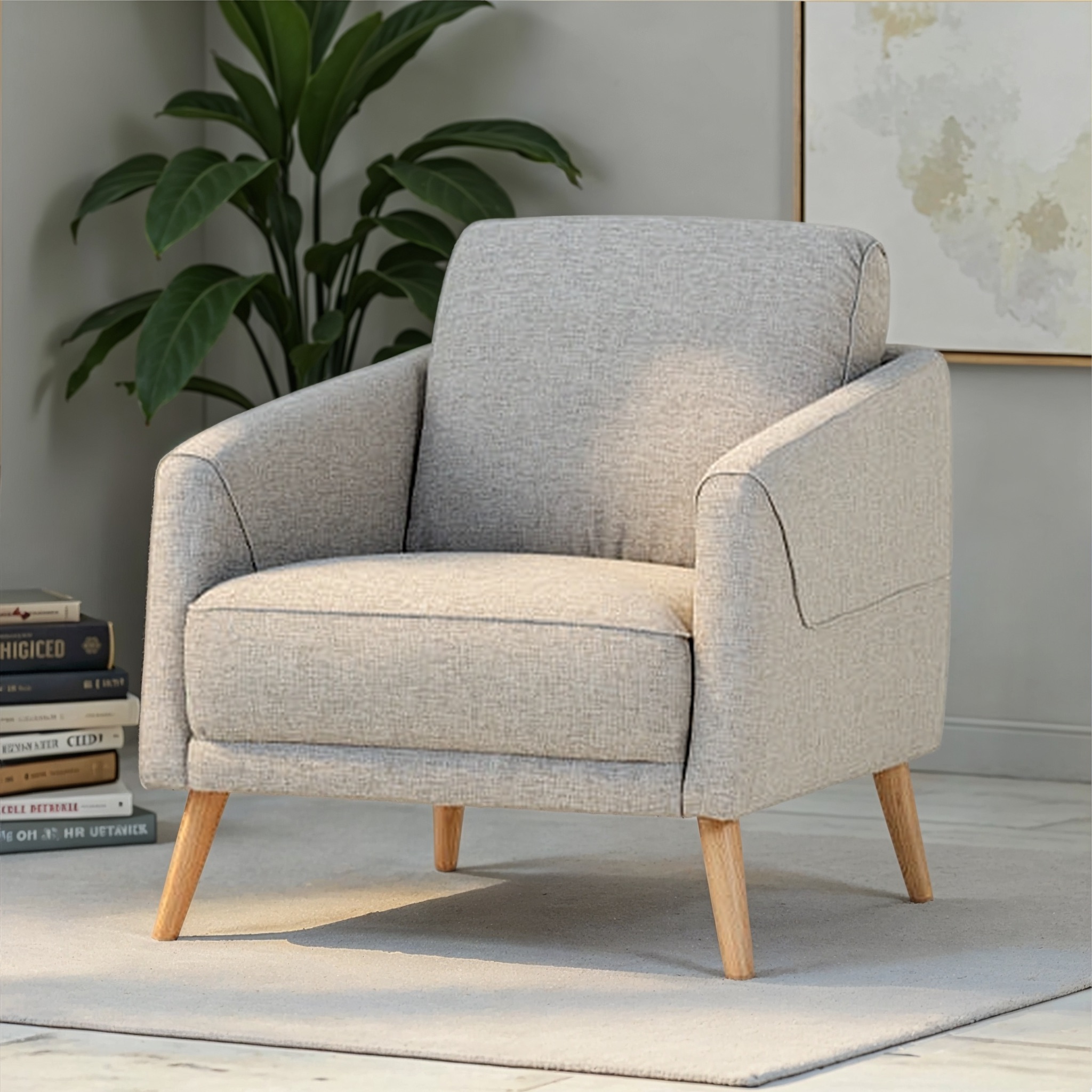 Keeton Armchair, Grey