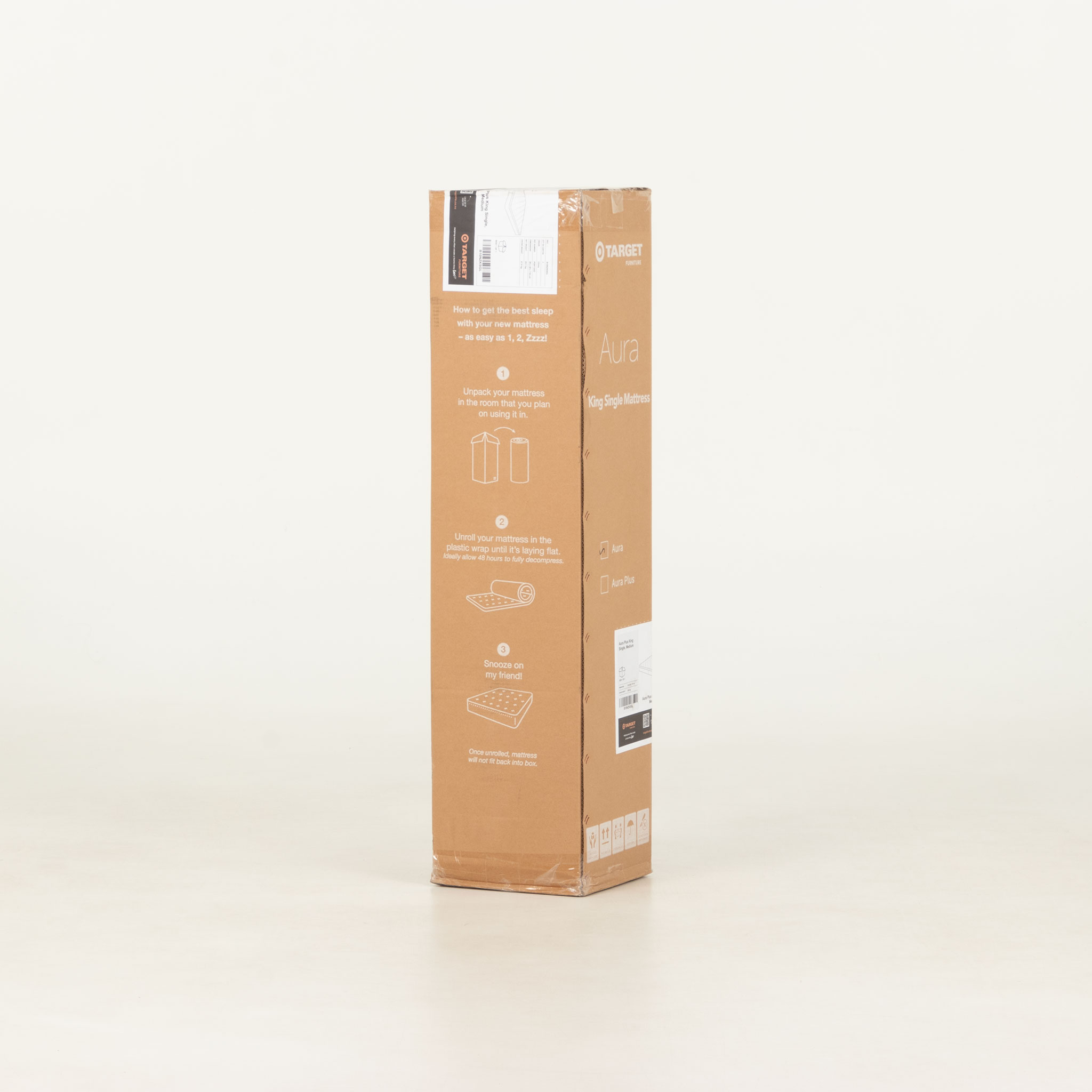 Aura Single Mattress, Medium