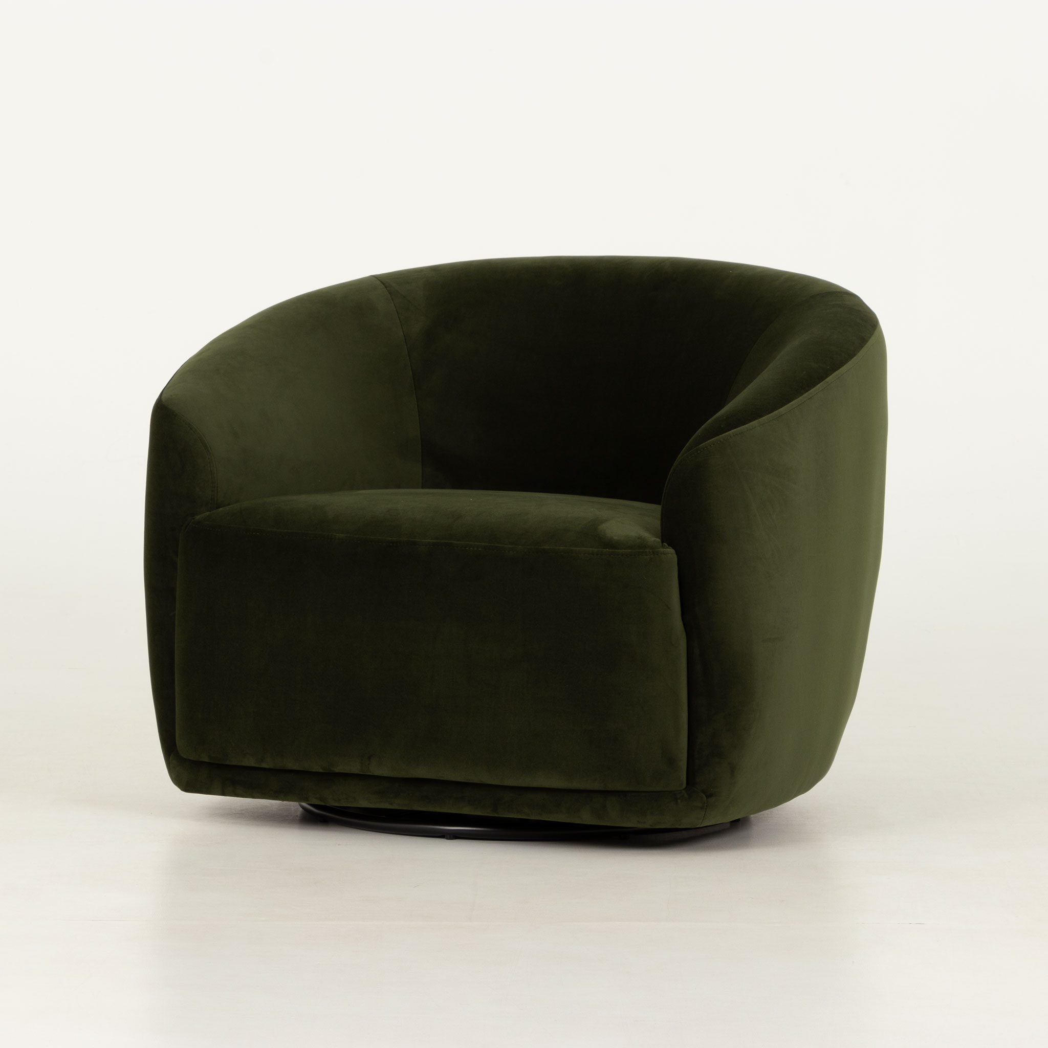 Janey Swivel Chair, Green