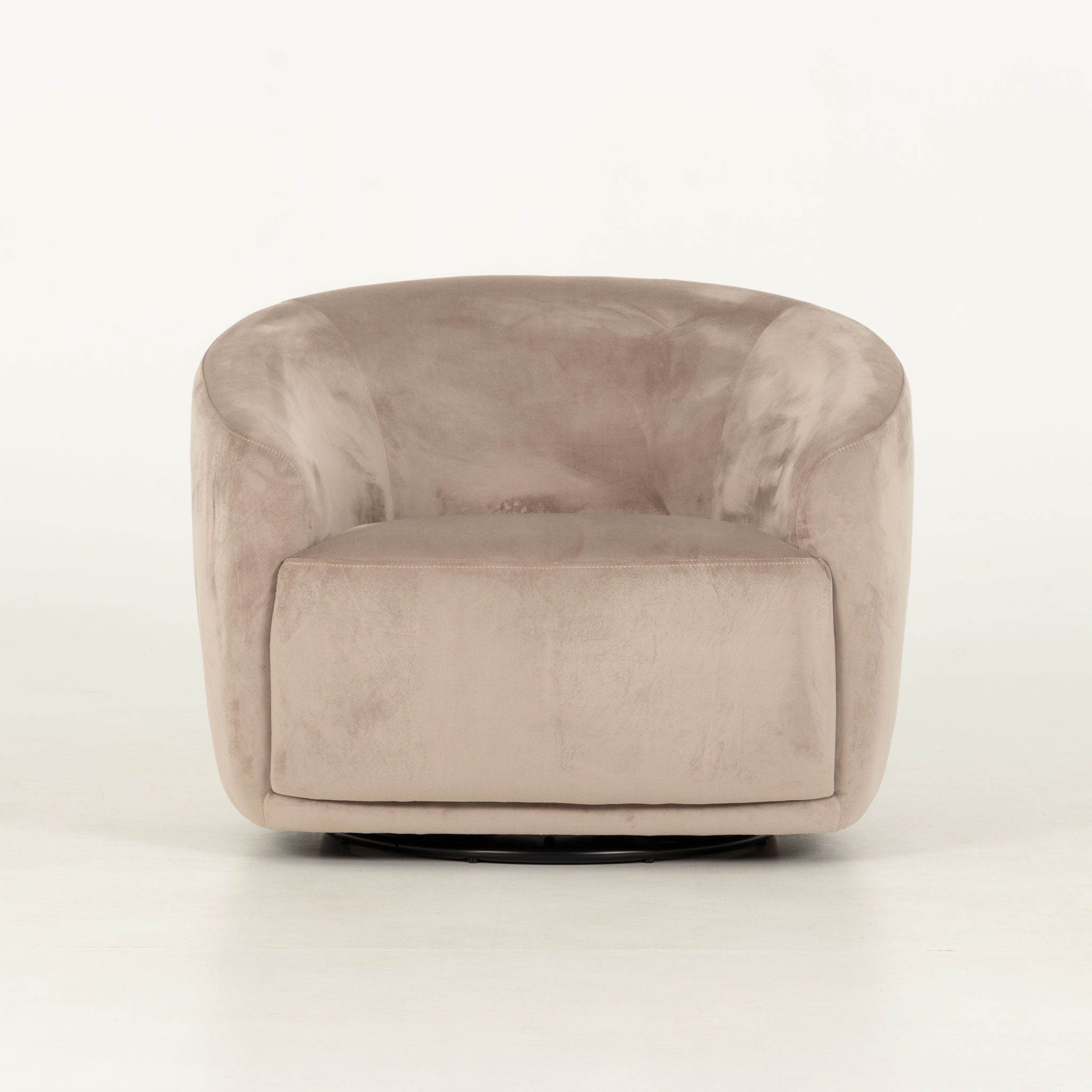 Janey Swivel Chair, Taupe