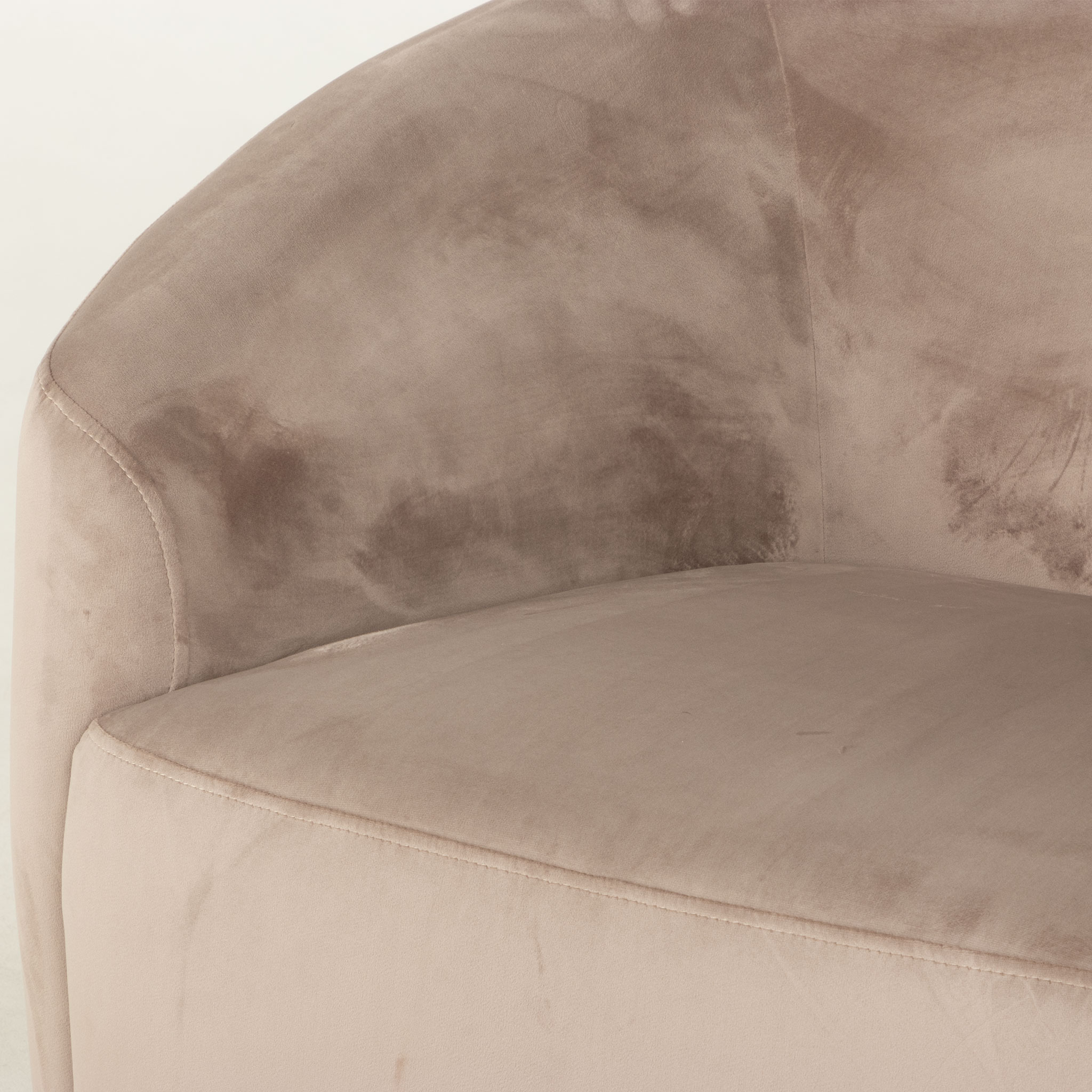 Janey Swivel Chair, Taupe