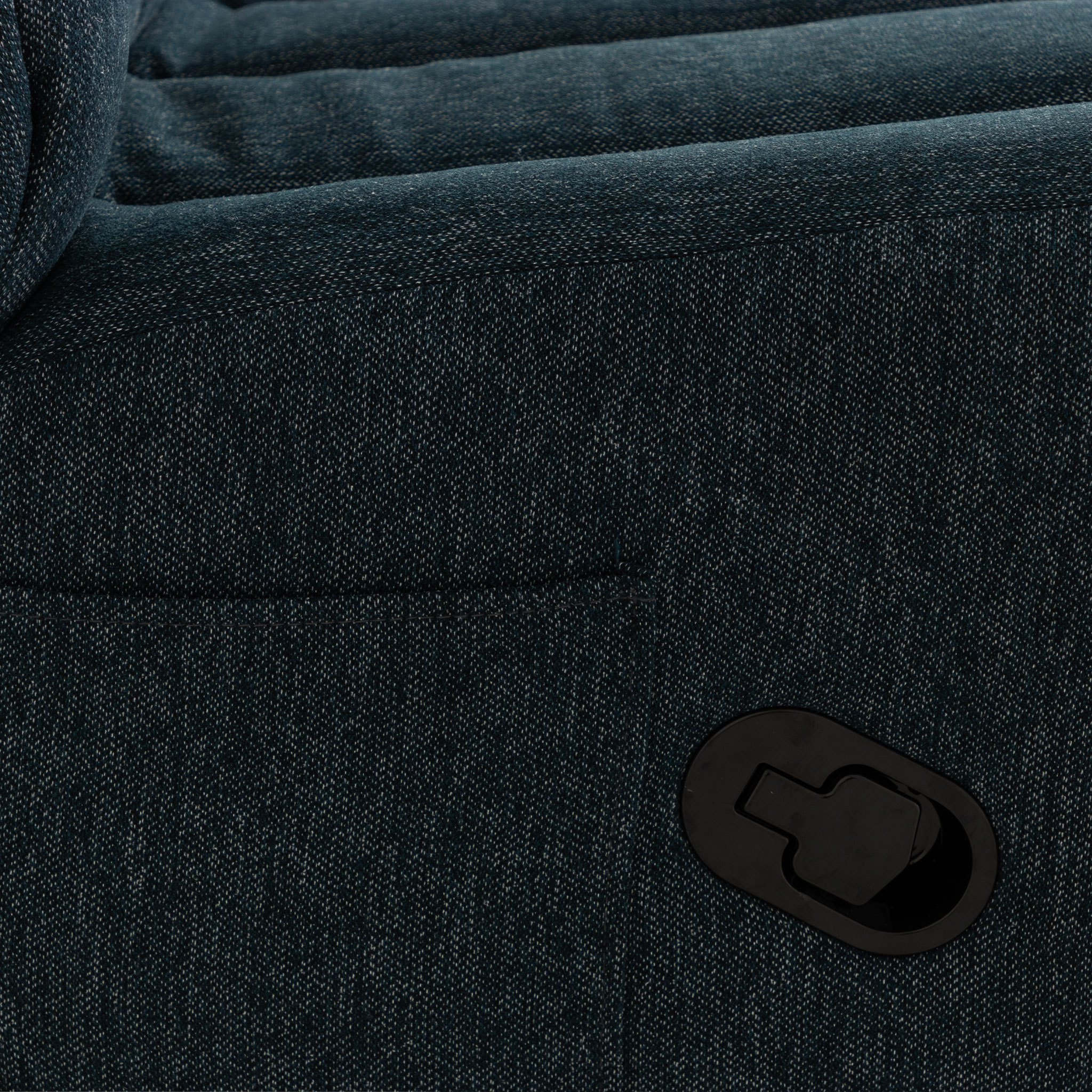 Hannah Swivel Recliner, Blue