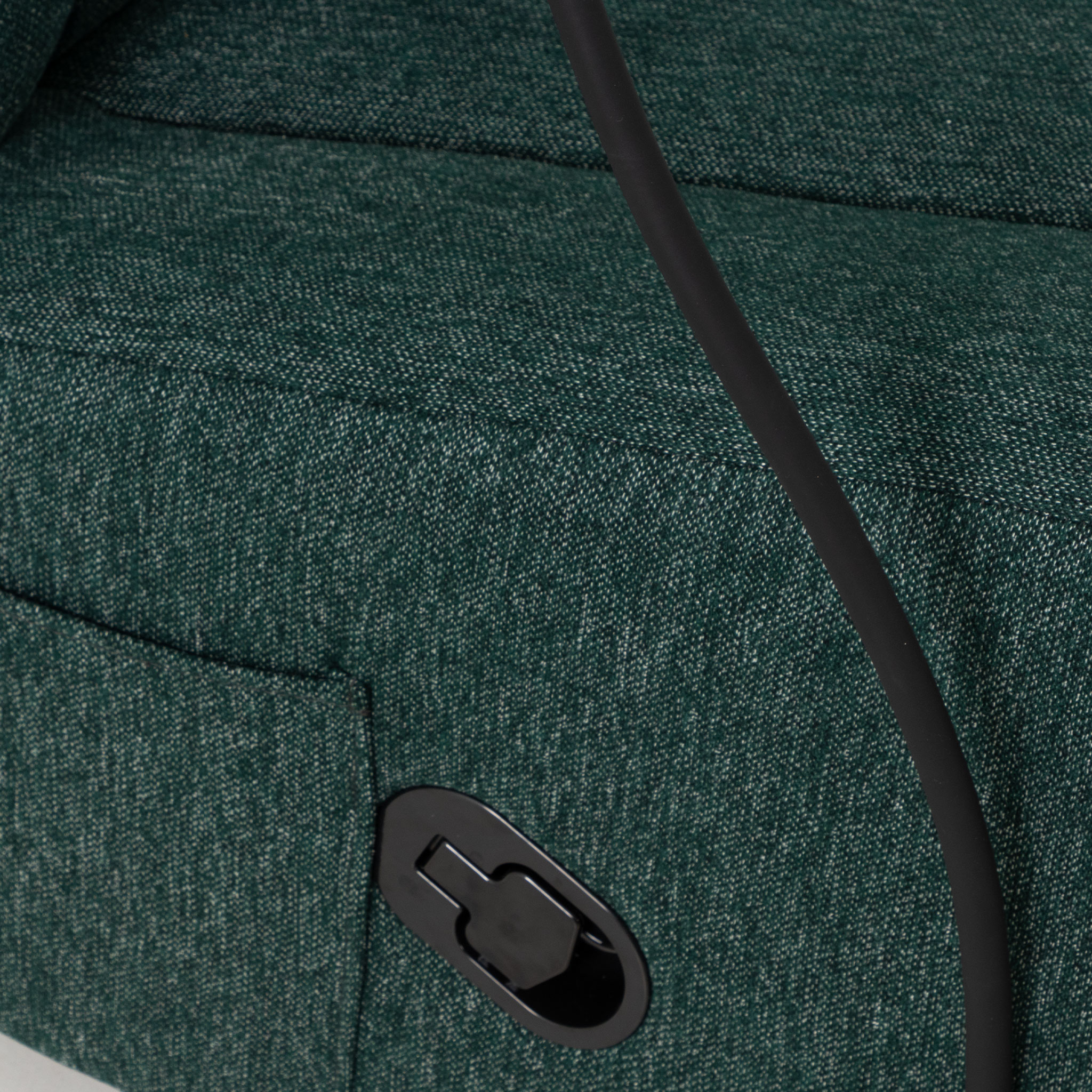 Hannah Swivel Recliner, Green