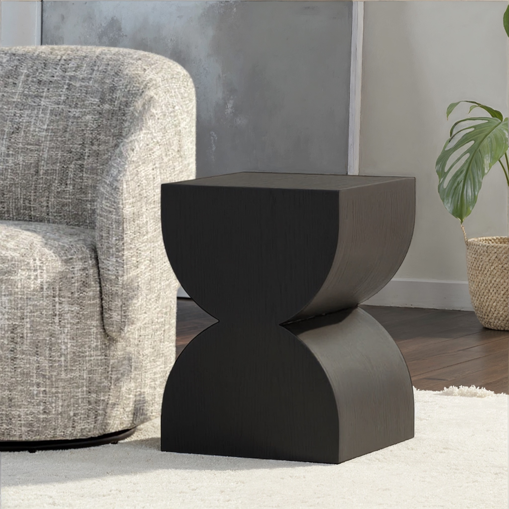 Adele Side Table, Black
