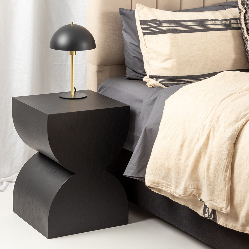 Adele Side Table, Black