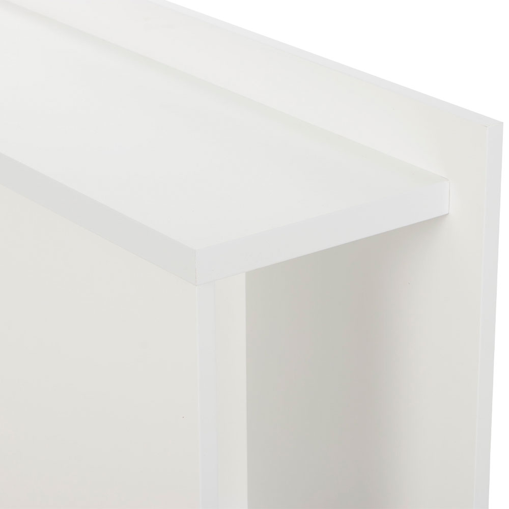 Alfie Queen Headboard With Storage, White