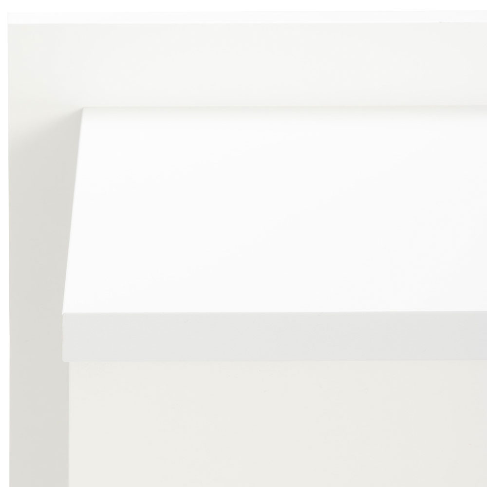 Alfie Queen Headboard With Storage, White