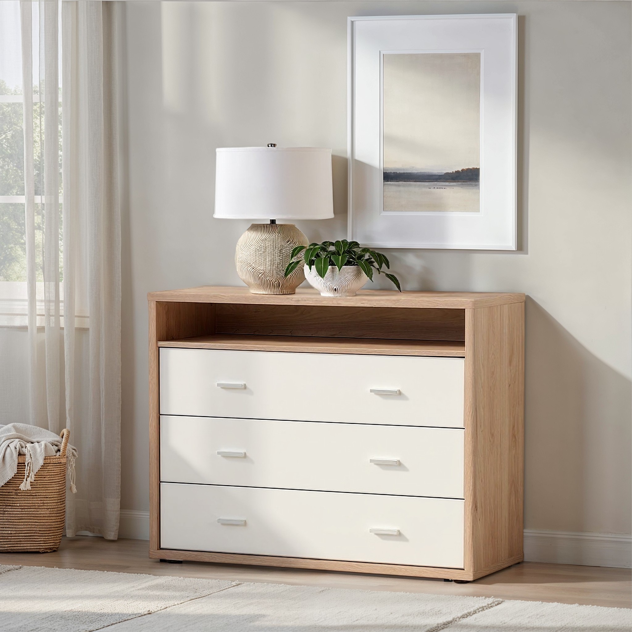 Alfie 3 Drawer Lowboy