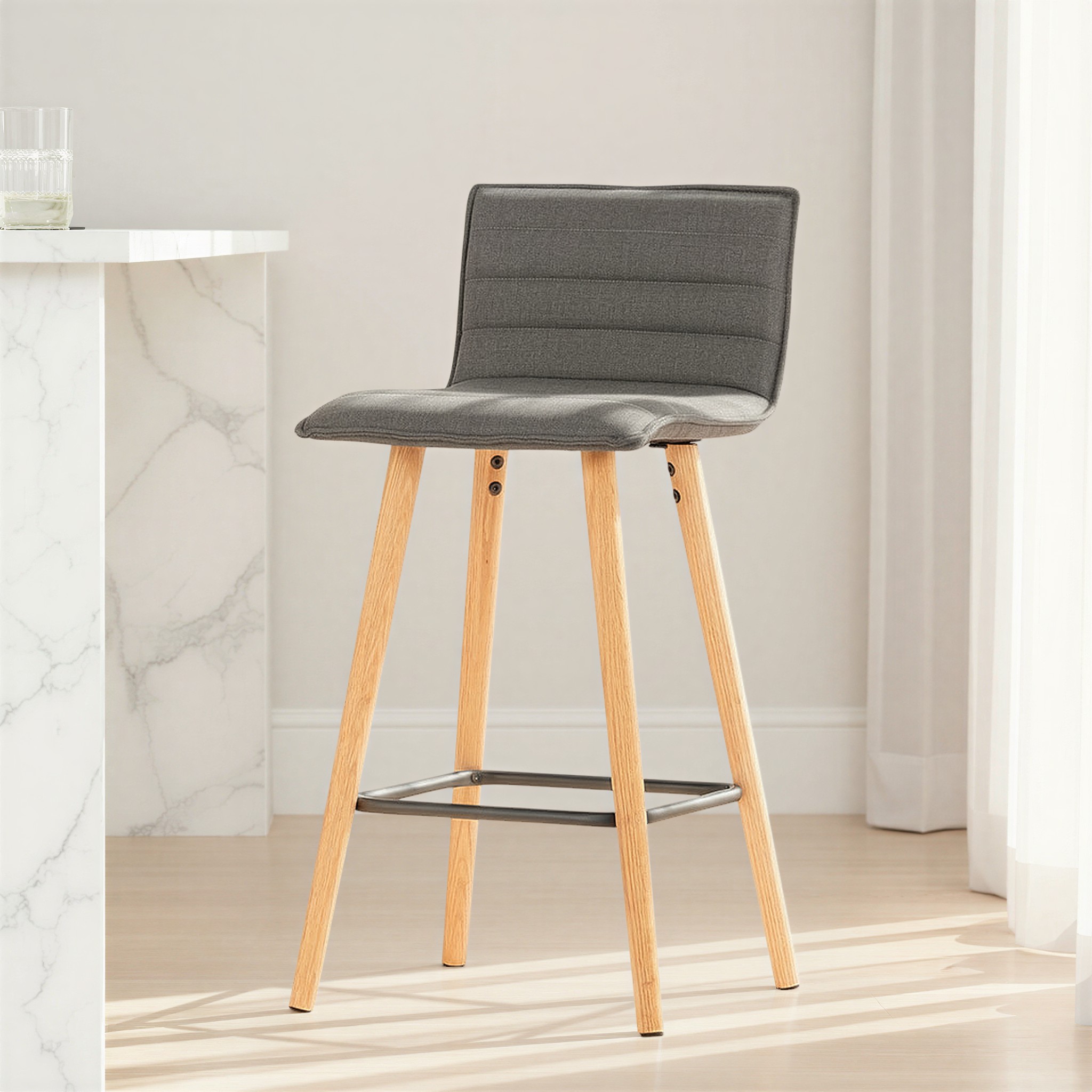 Alma Barstool, Dark Grey