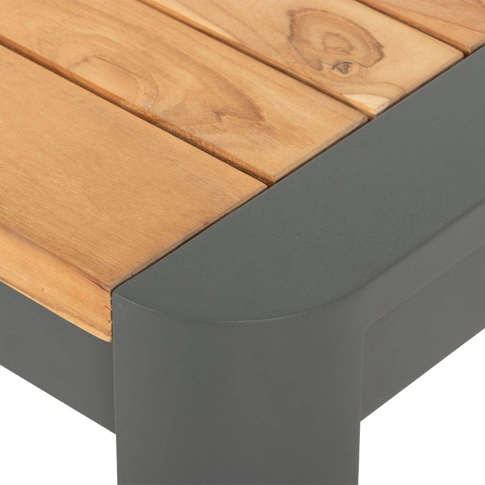 Antigua Outdoor 3 Piece Dining Set - W150, Charcoal