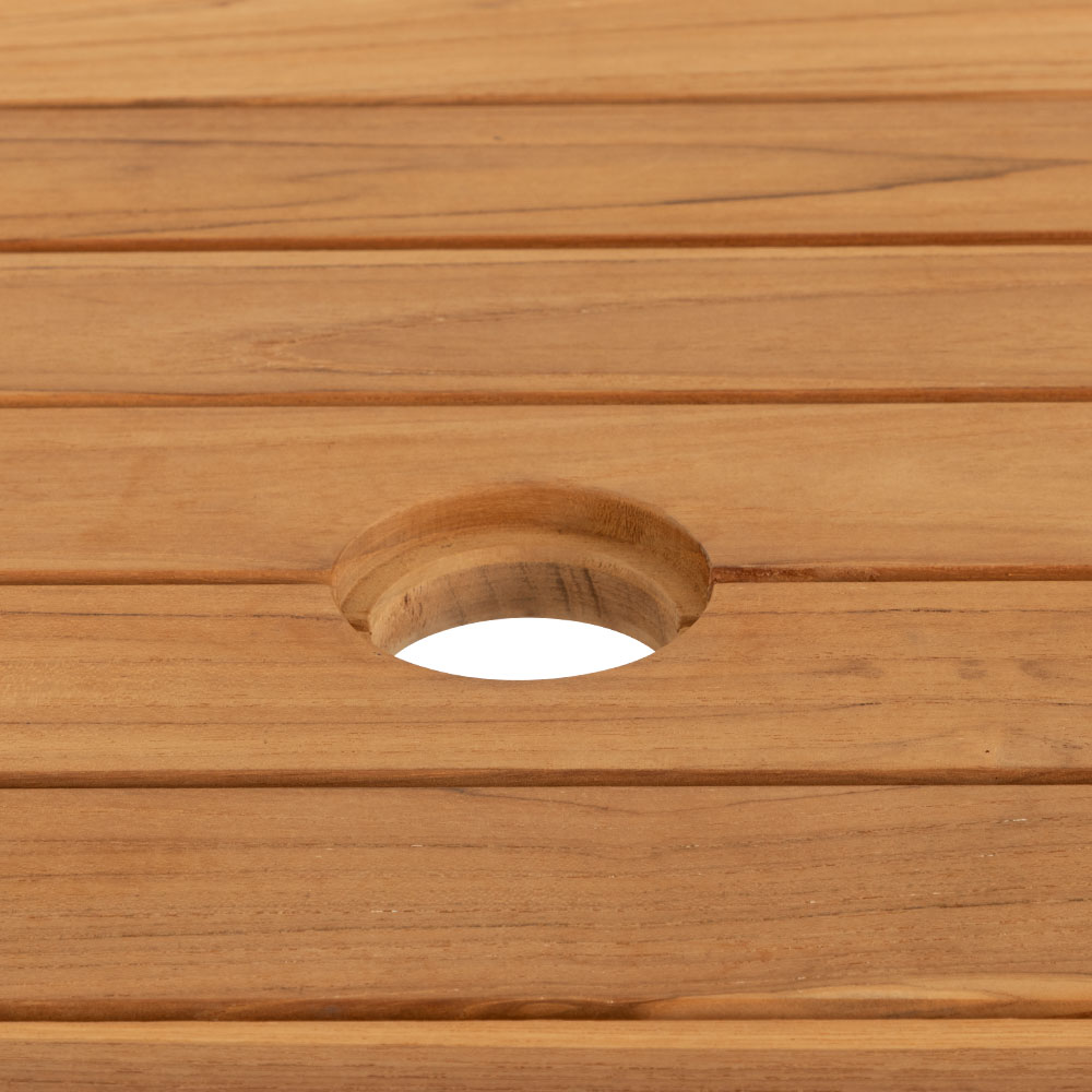 Antigua Outdoor 3 Piece Dining Set - W150, Charcoal