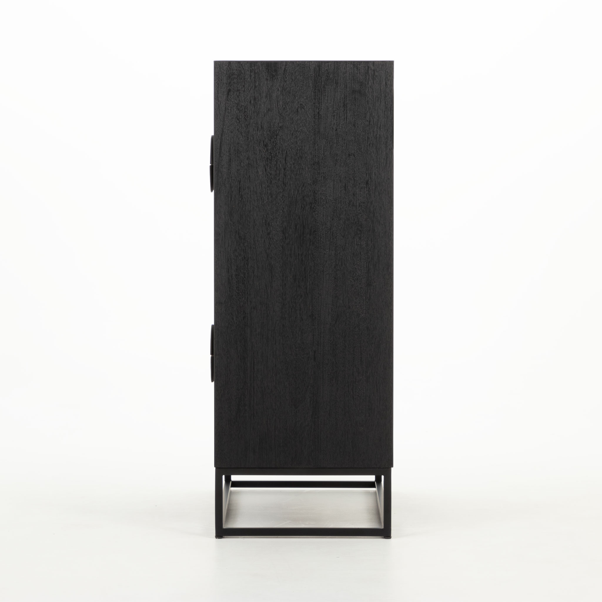 Anya 4 Drawer Tallboy, Black