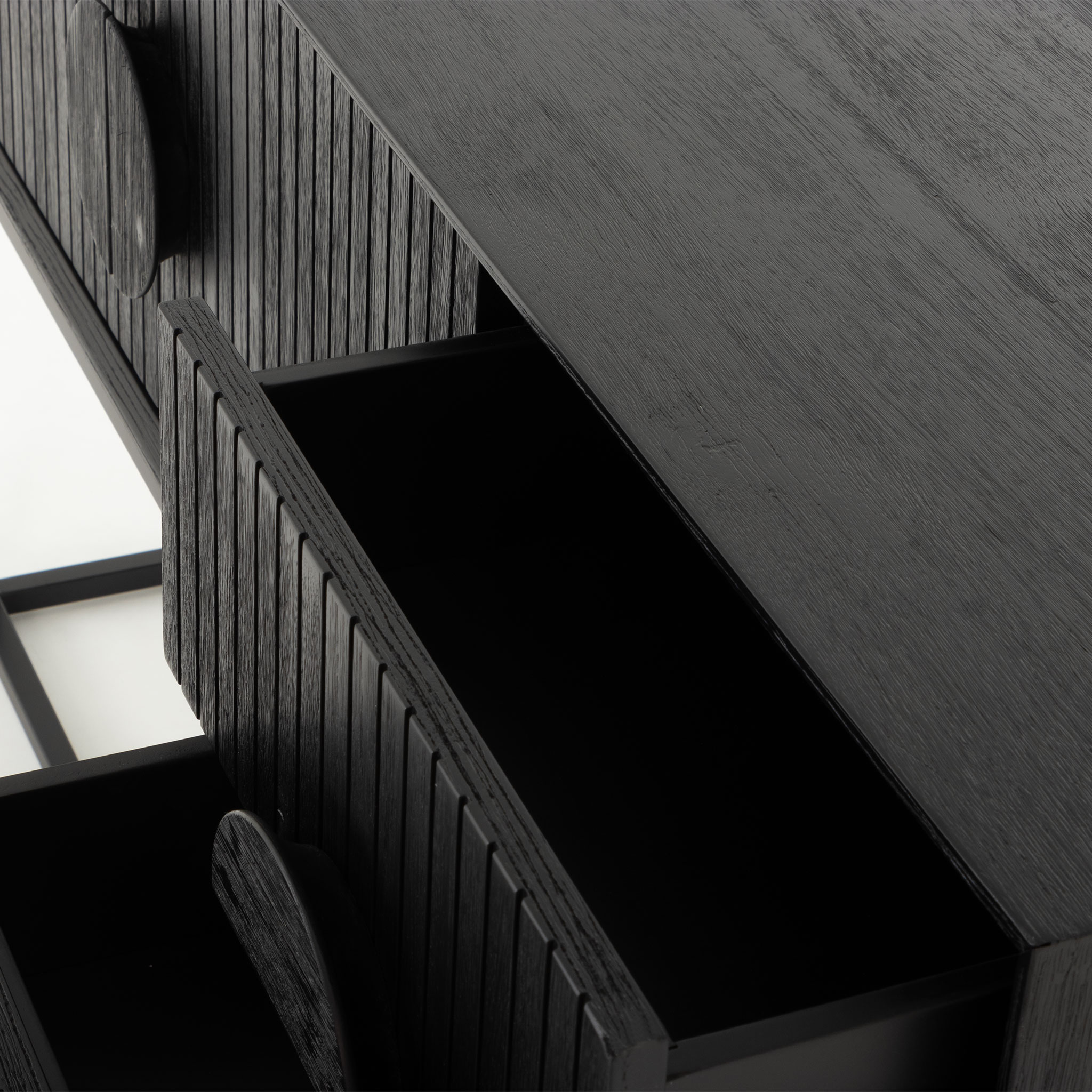 Anya Console Table, Black