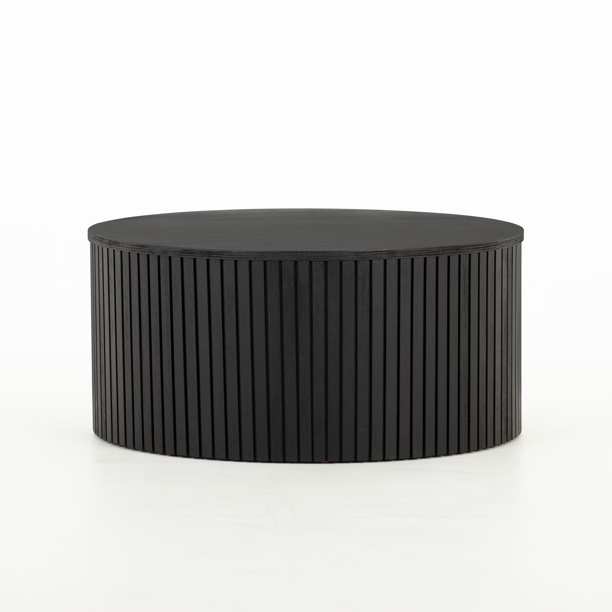 Anya Round Coffee Table, Black